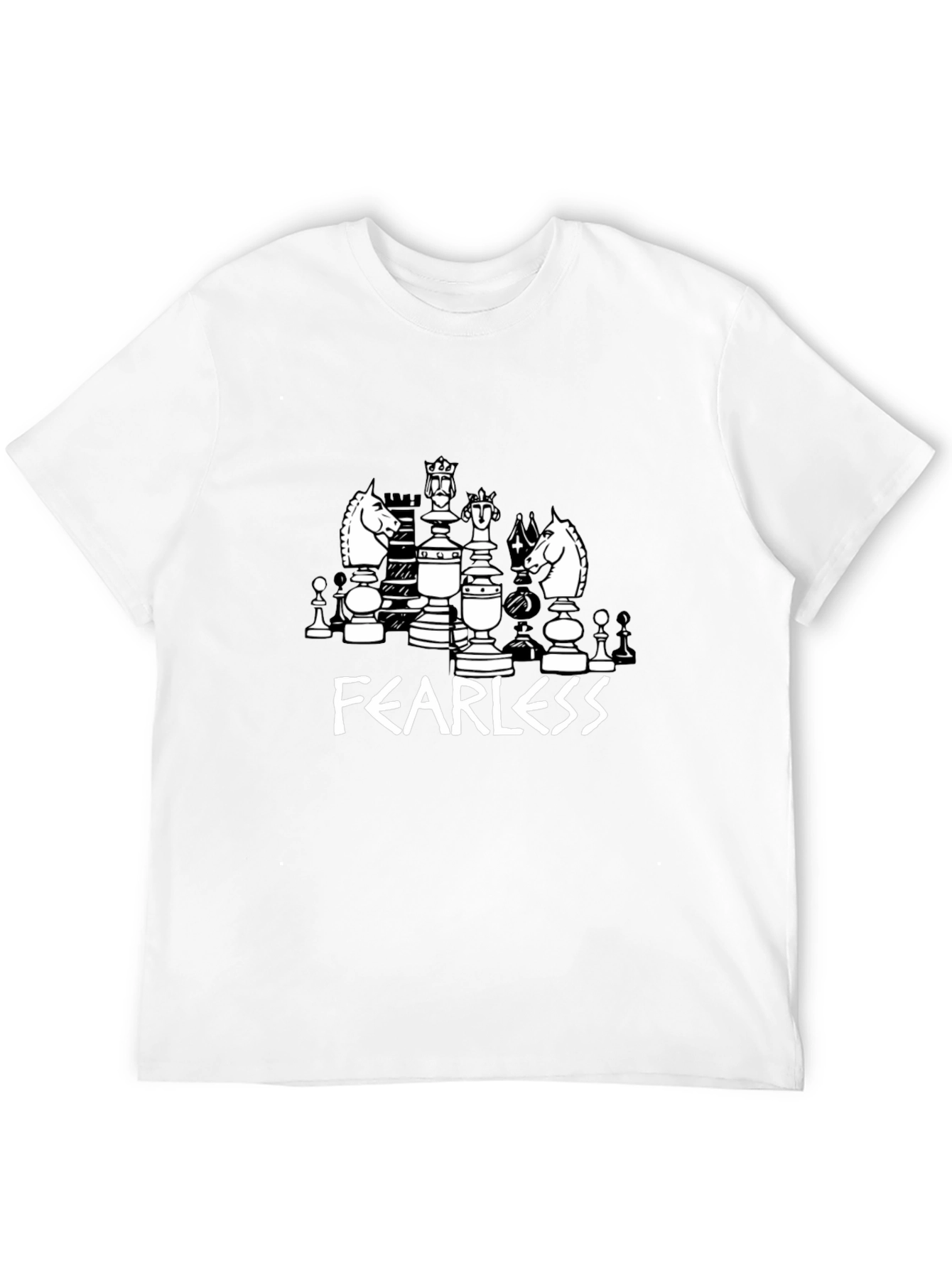 Fearless Chess T-Shirt - Stylish & Bold Design