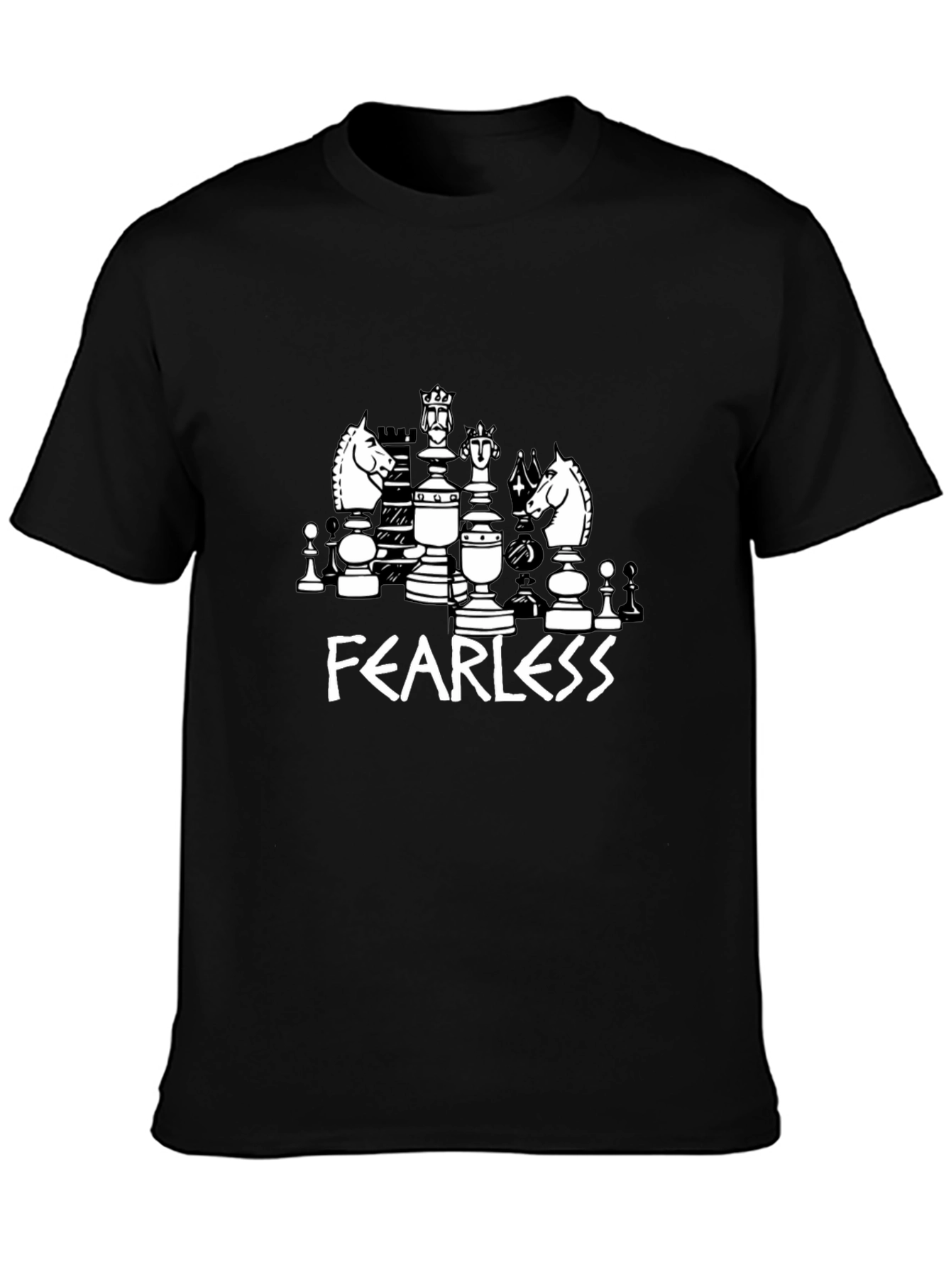 Fearless Chess T-Shirt - Stylish & Bold Design