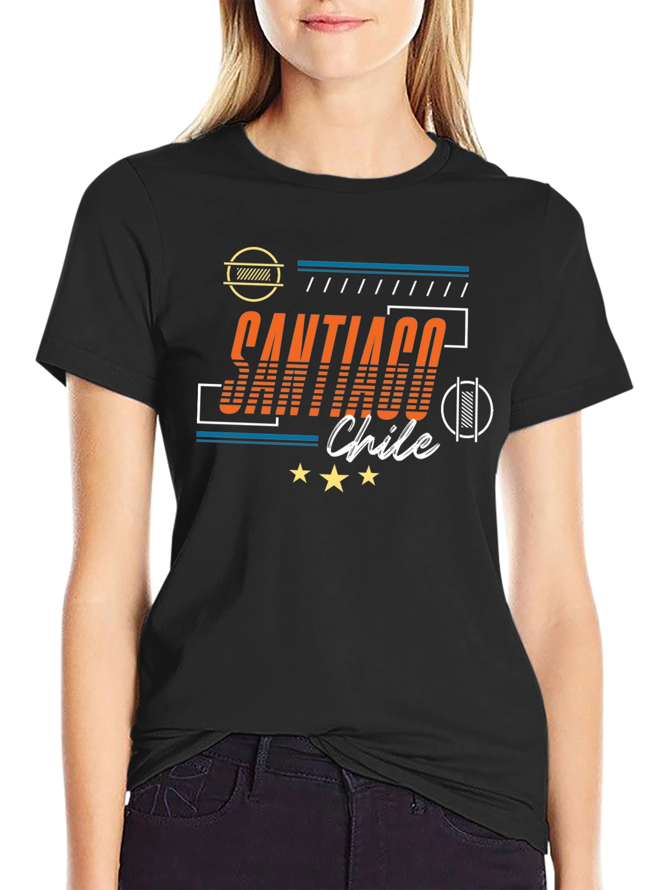 Santiago Chile Graphic T-Shirt