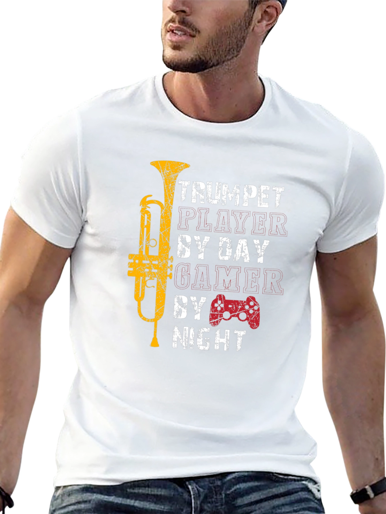 Trumpet Player Gamer T-Shirt