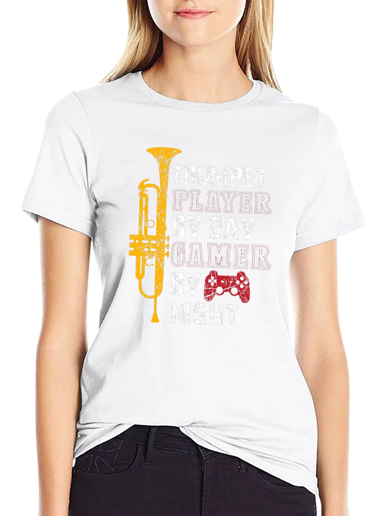 Trumpet Player Gamer T-Shirt