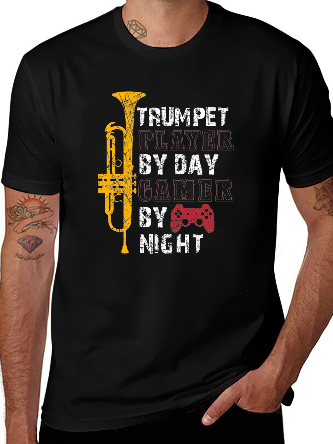 Trumpet Player Gamer T-Shirt