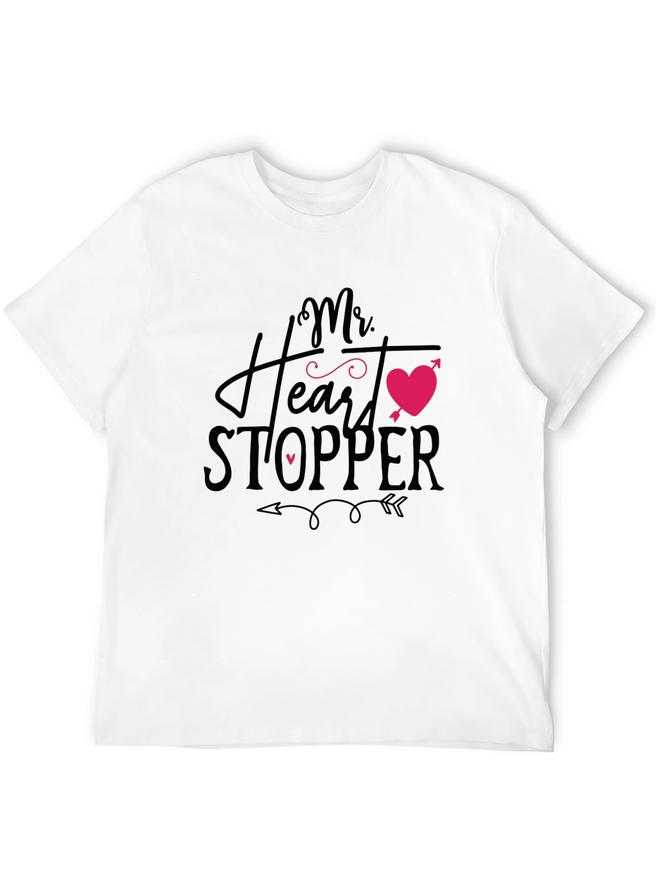 Mr. Heart Stopper Graphic Tee - Valentines Gift