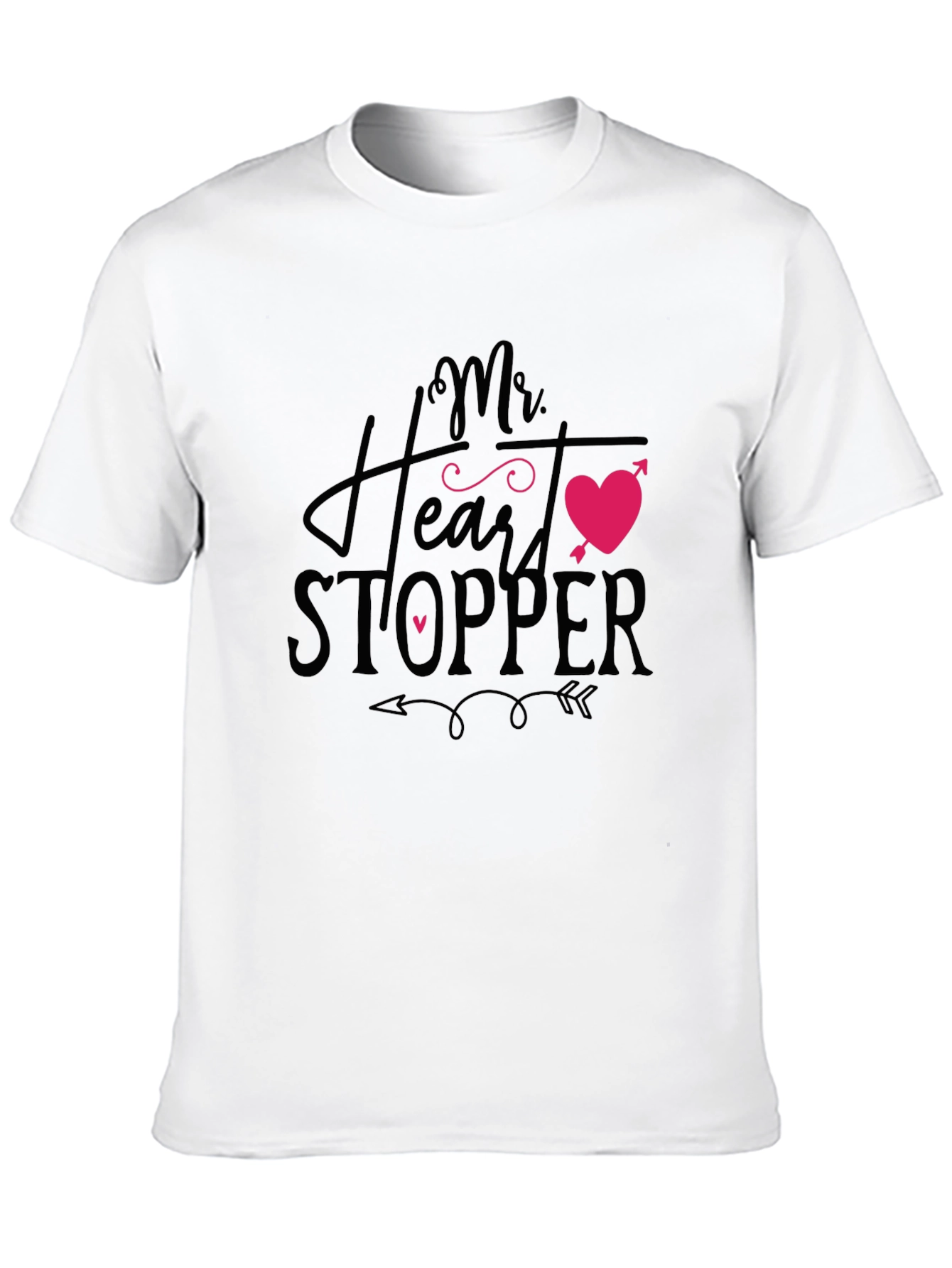 Mr. Heart Stopper Graphic Tee - Valentines Gift