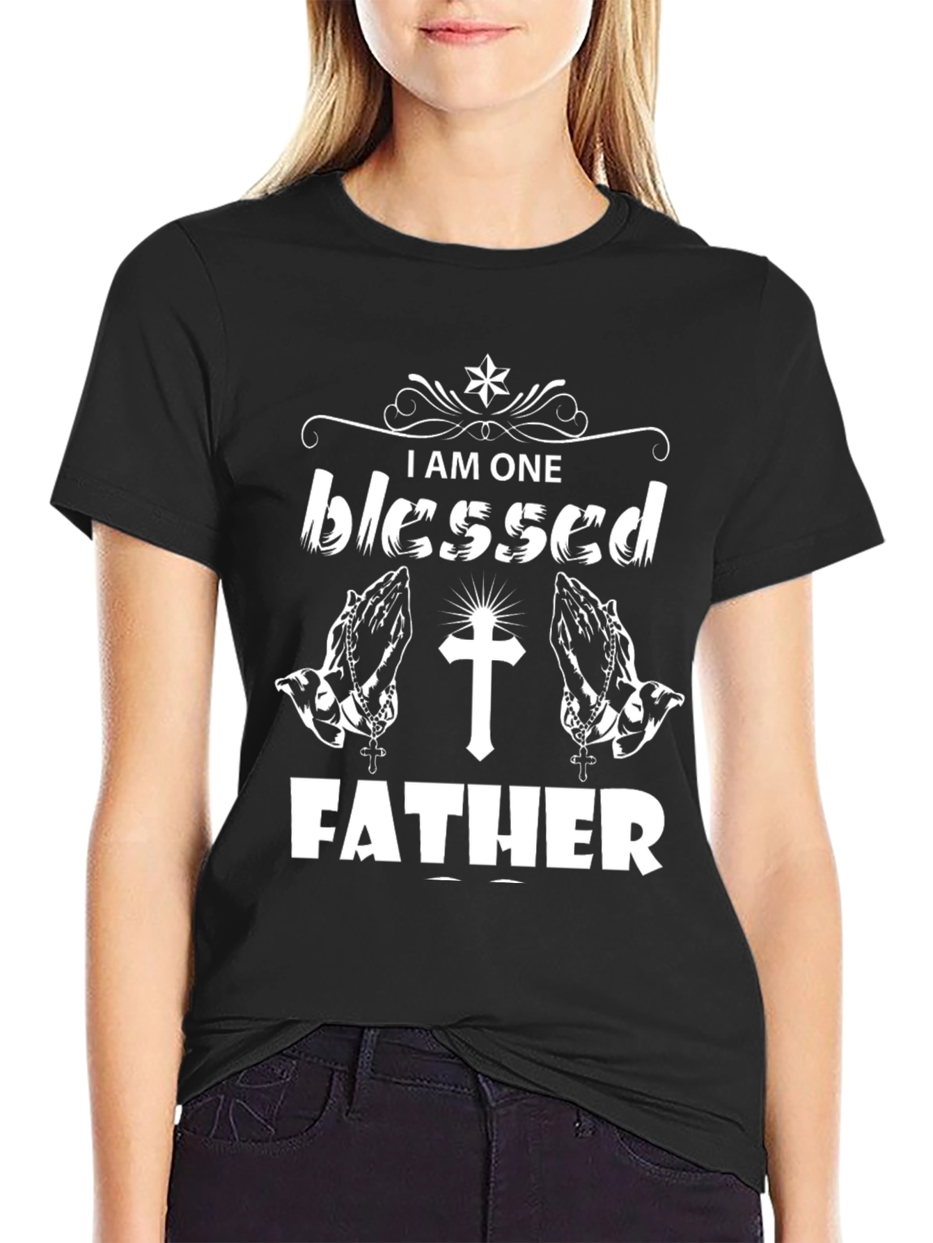 Blessed Father T-Shirt | Christian Mens Apparel