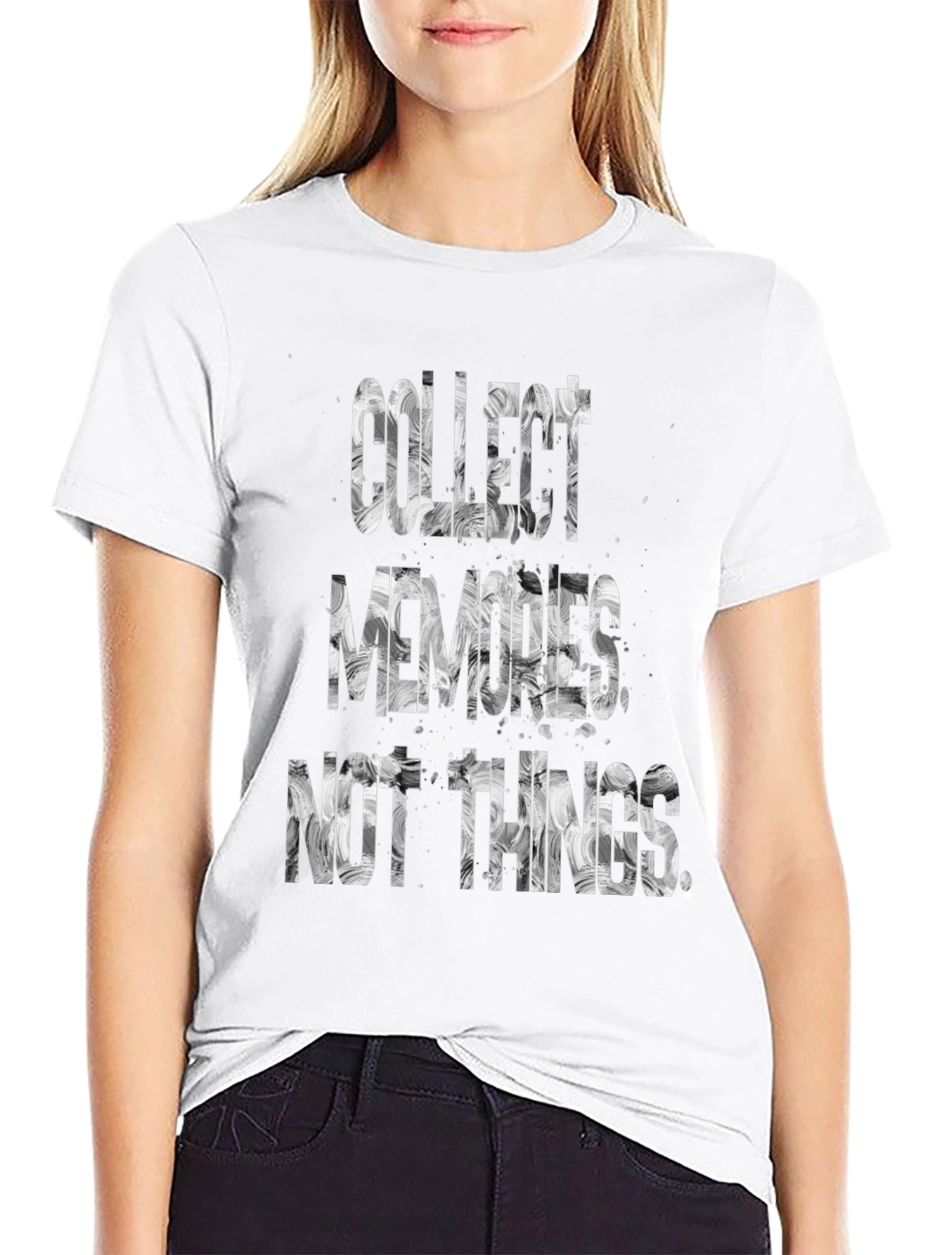 Collect Memories T-Shirt - Stylish Graphic Tee