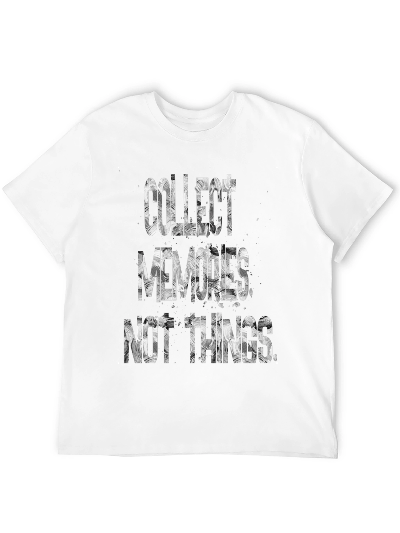 Collect Memories T-Shirt - Stylish Graphic Tee