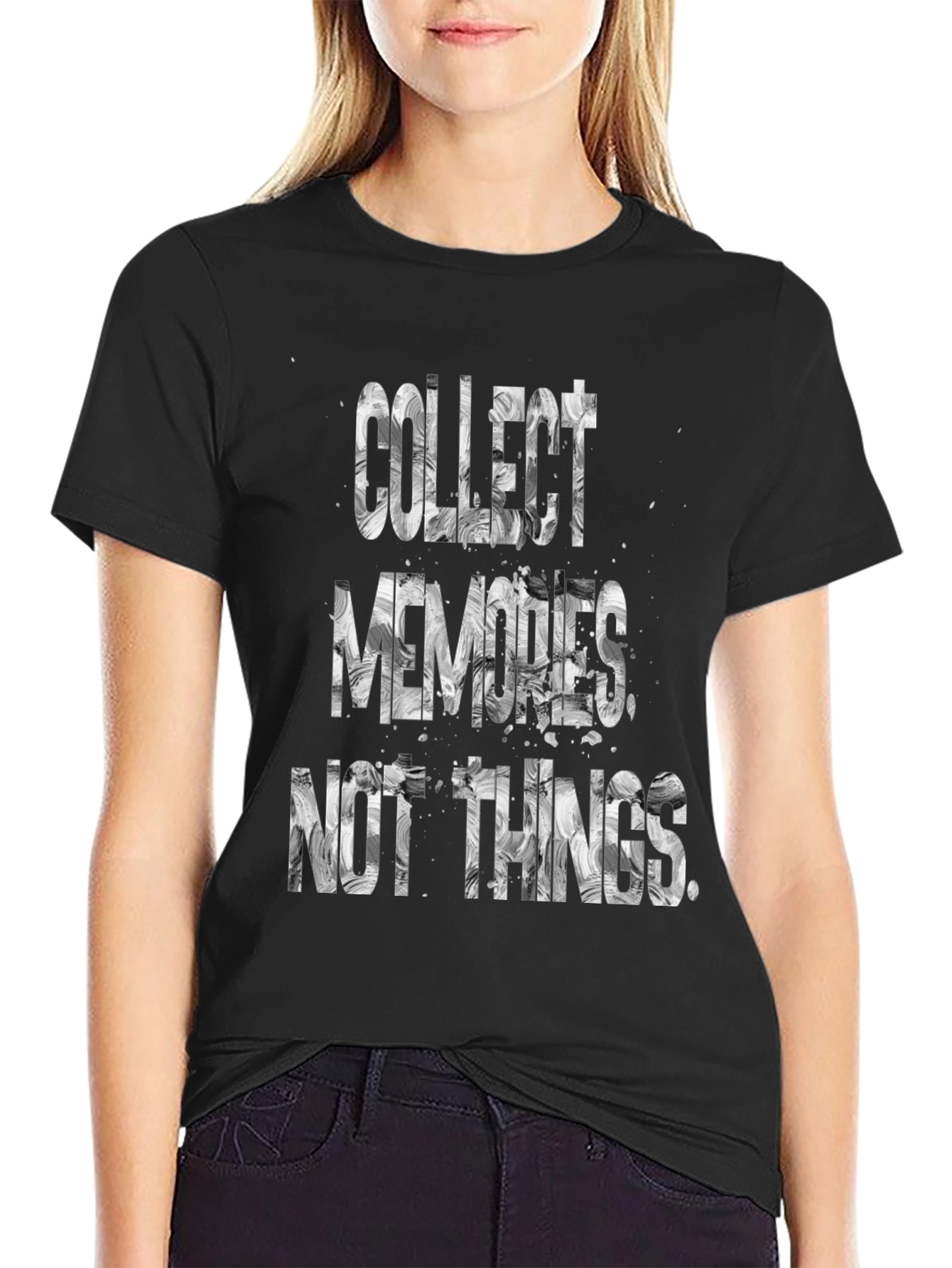 Collect Memories T-Shirt - Stylish Graphic Tee