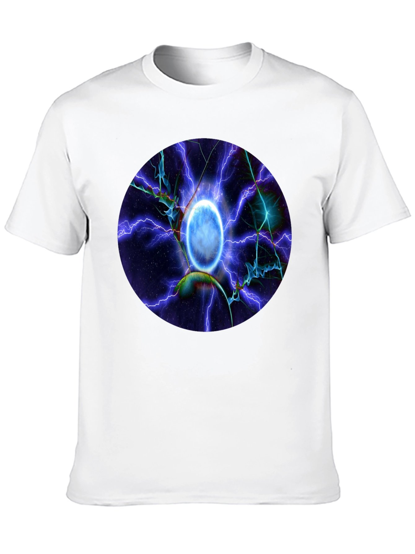 Cosmic Portal T-Shirt - Sci-Fi Style