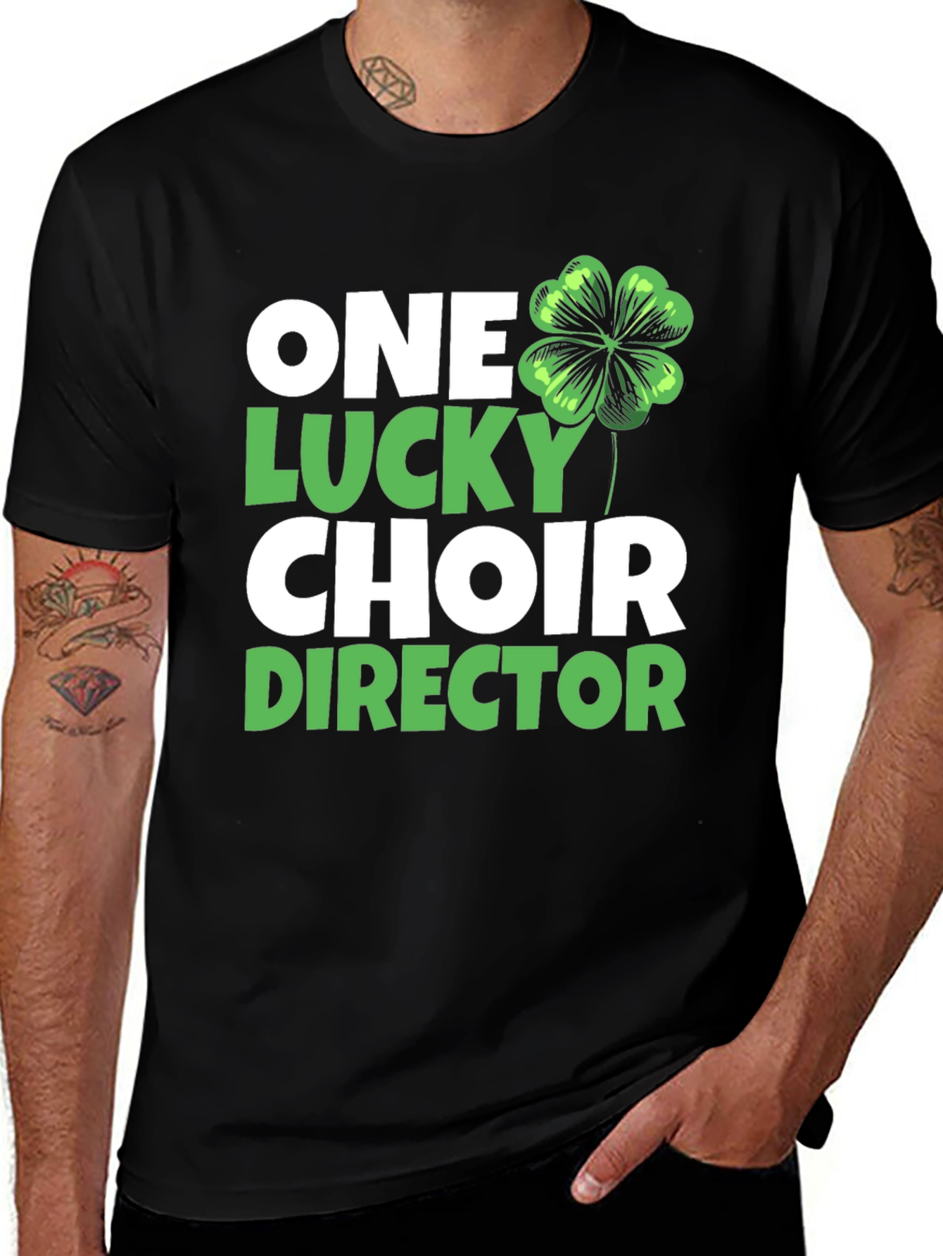 Lucky Choir Director St. Patricks Day T-Shirt