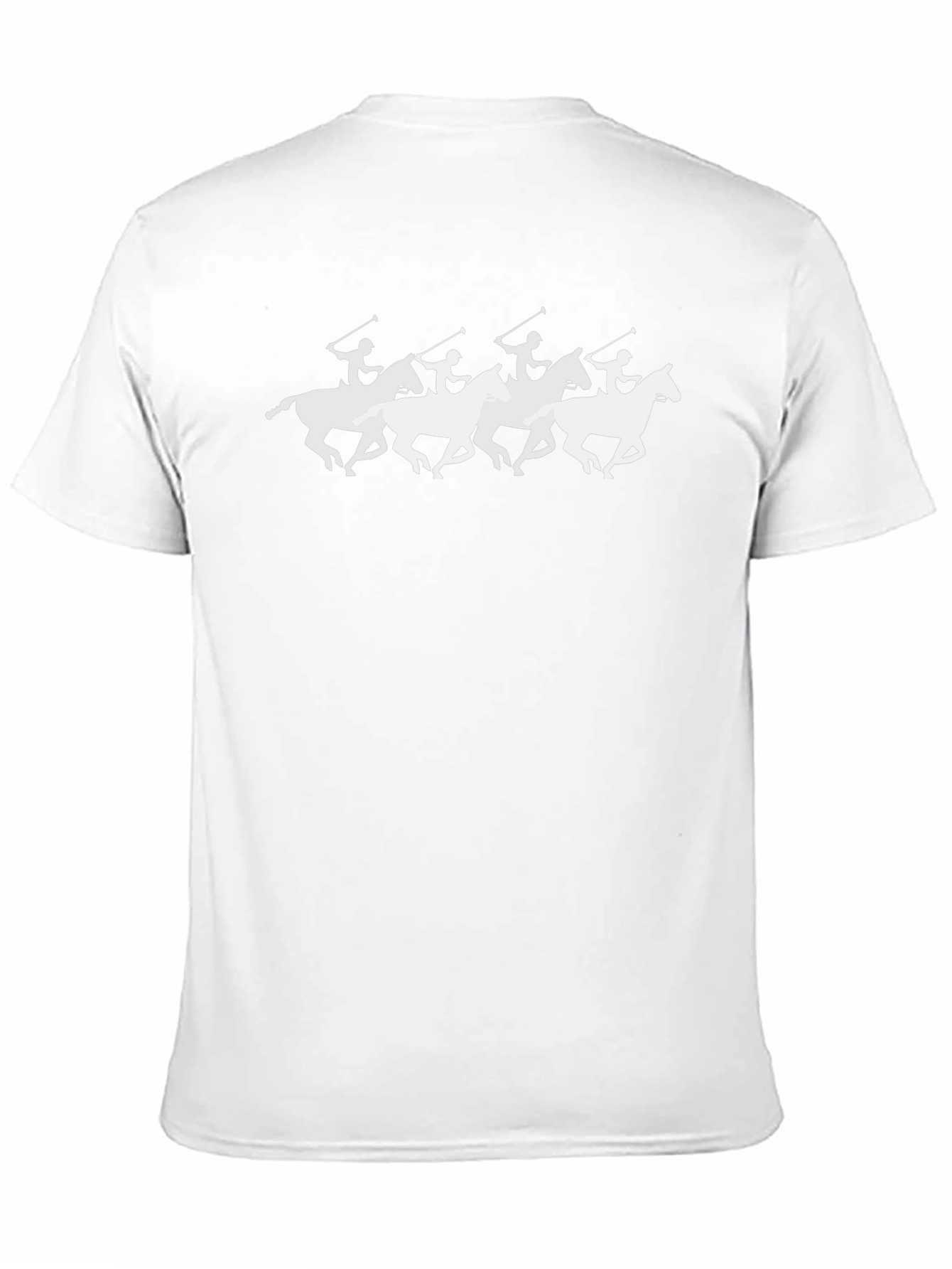 Polo Player Graphic Tee - Classic Black T-Shirt