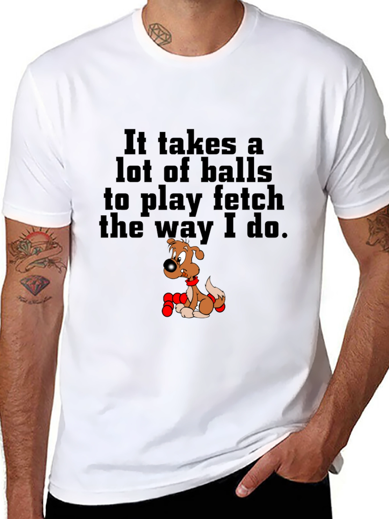 Funny Dog Fetch T-Shirt