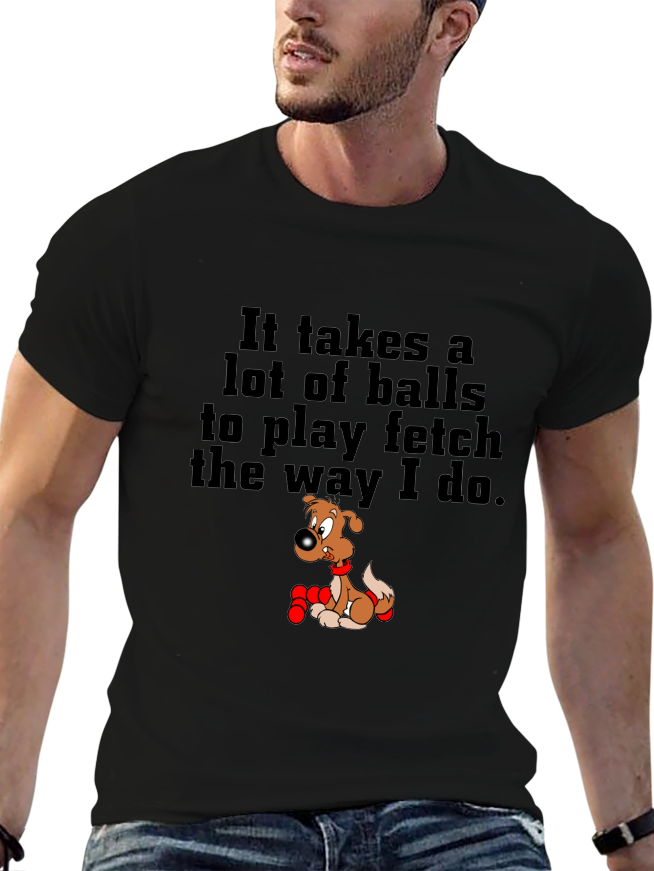 Funny Dog Fetch T-Shirt