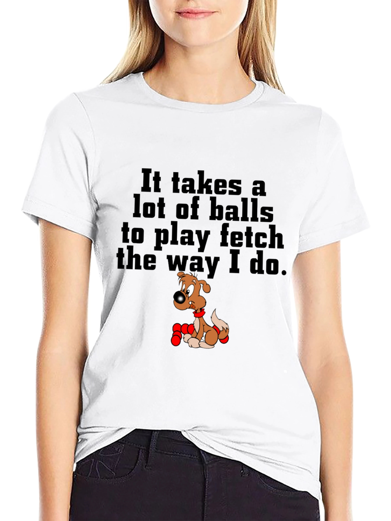Funny Dog Fetch T-Shirt