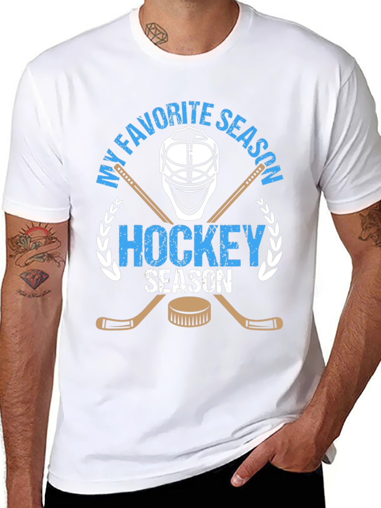 Hockey Season T-Shirt - My Favorite Season