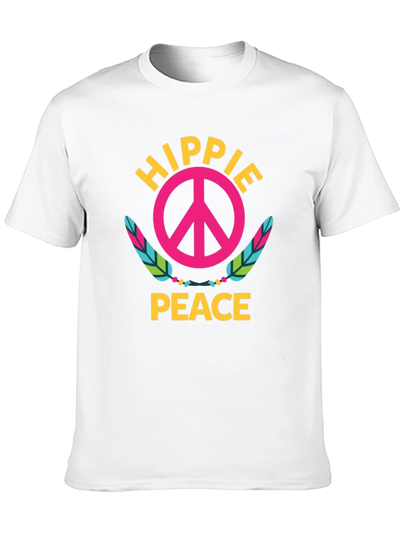 Hippie Peace Symbol Graphic Tee
