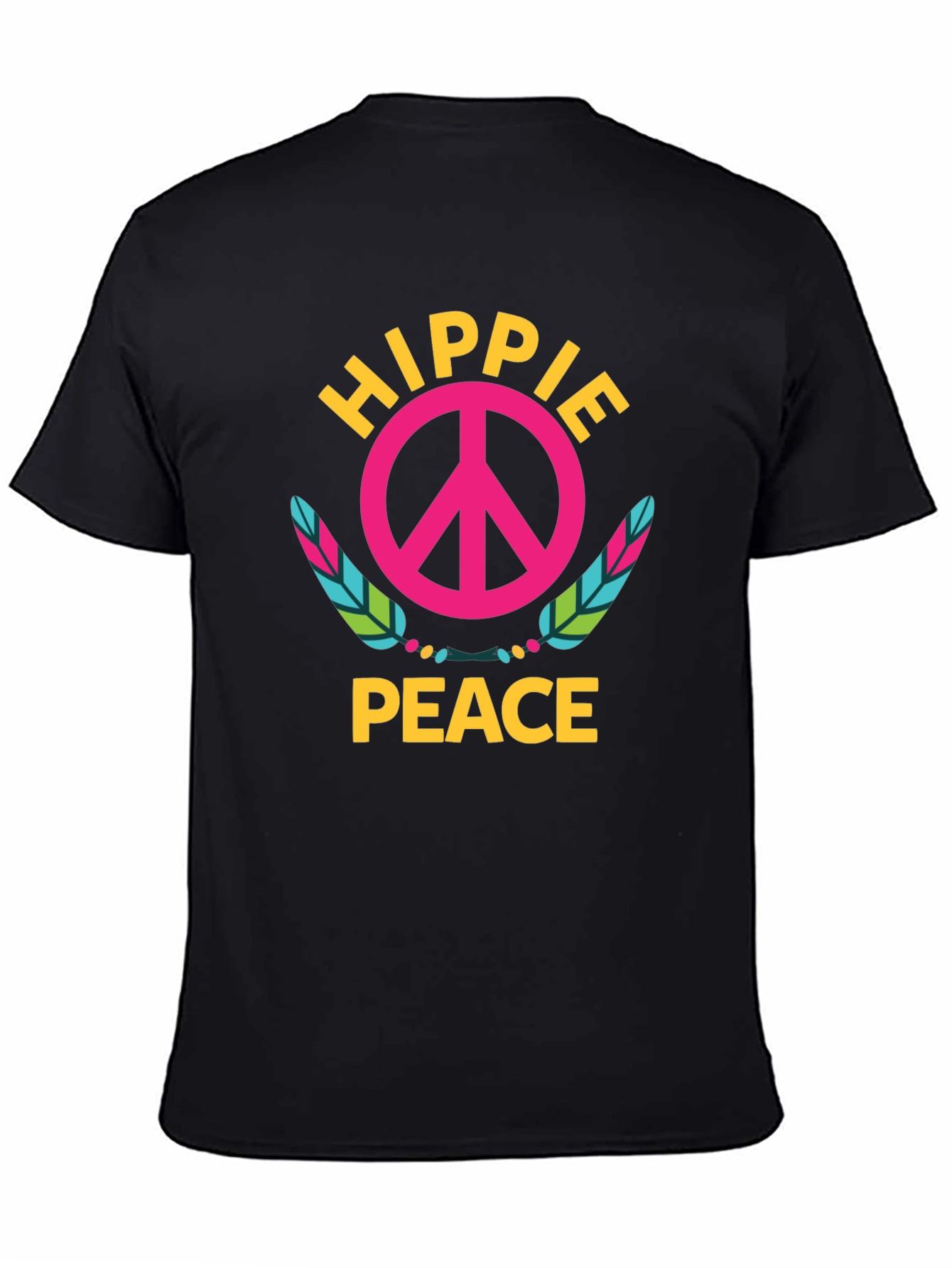 Hippie Peace Symbol Graphic Tee