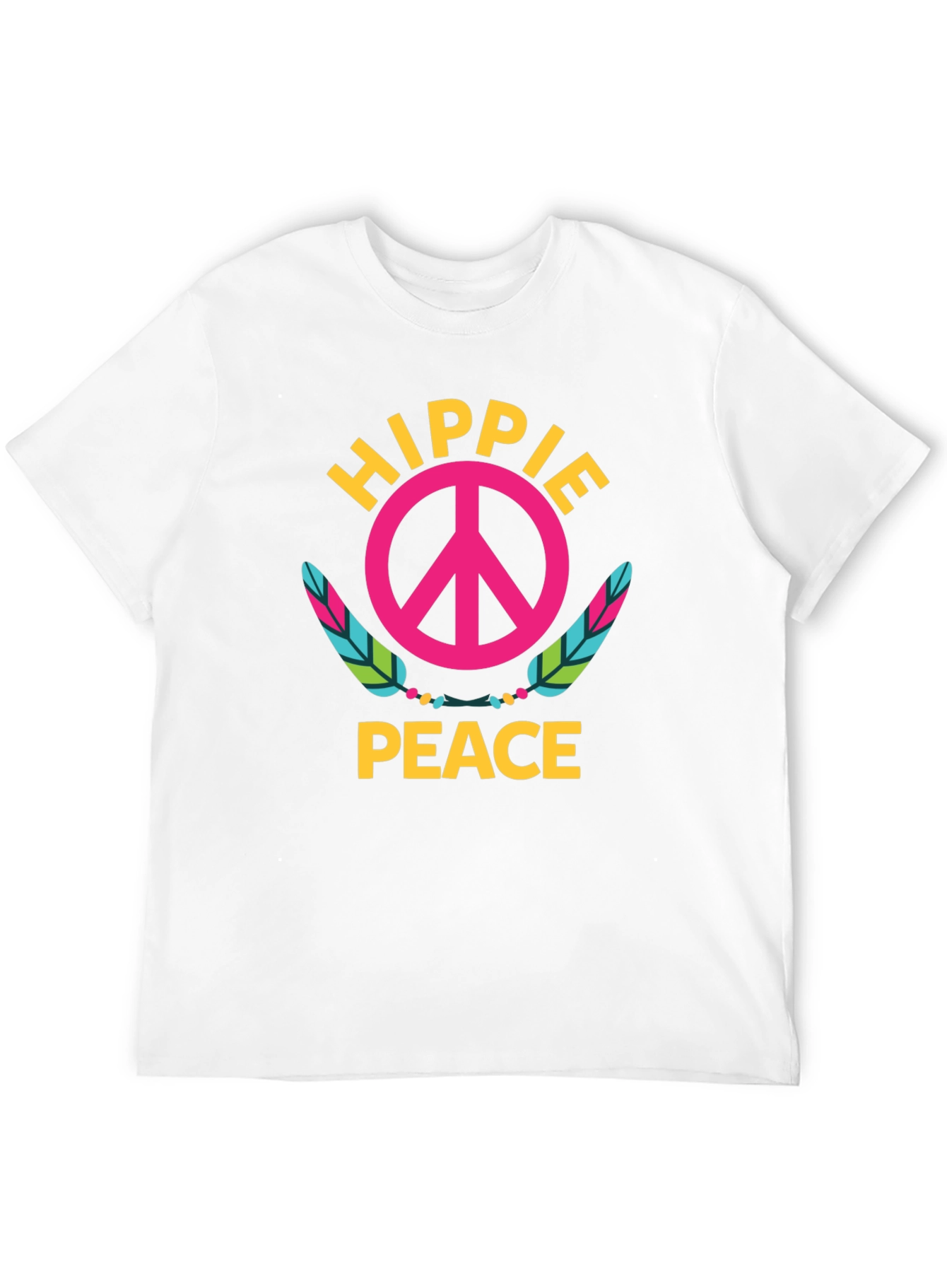 Hippie Peace Symbol Graphic Tee