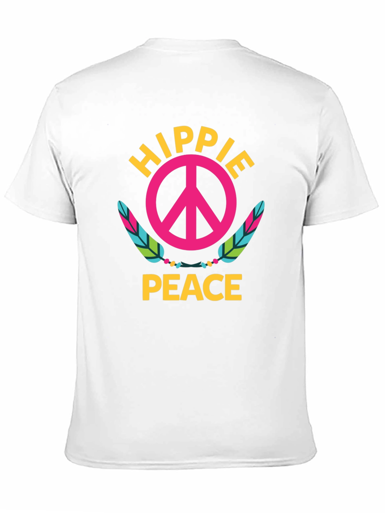 Hippie Peace Symbol Graphic Tee