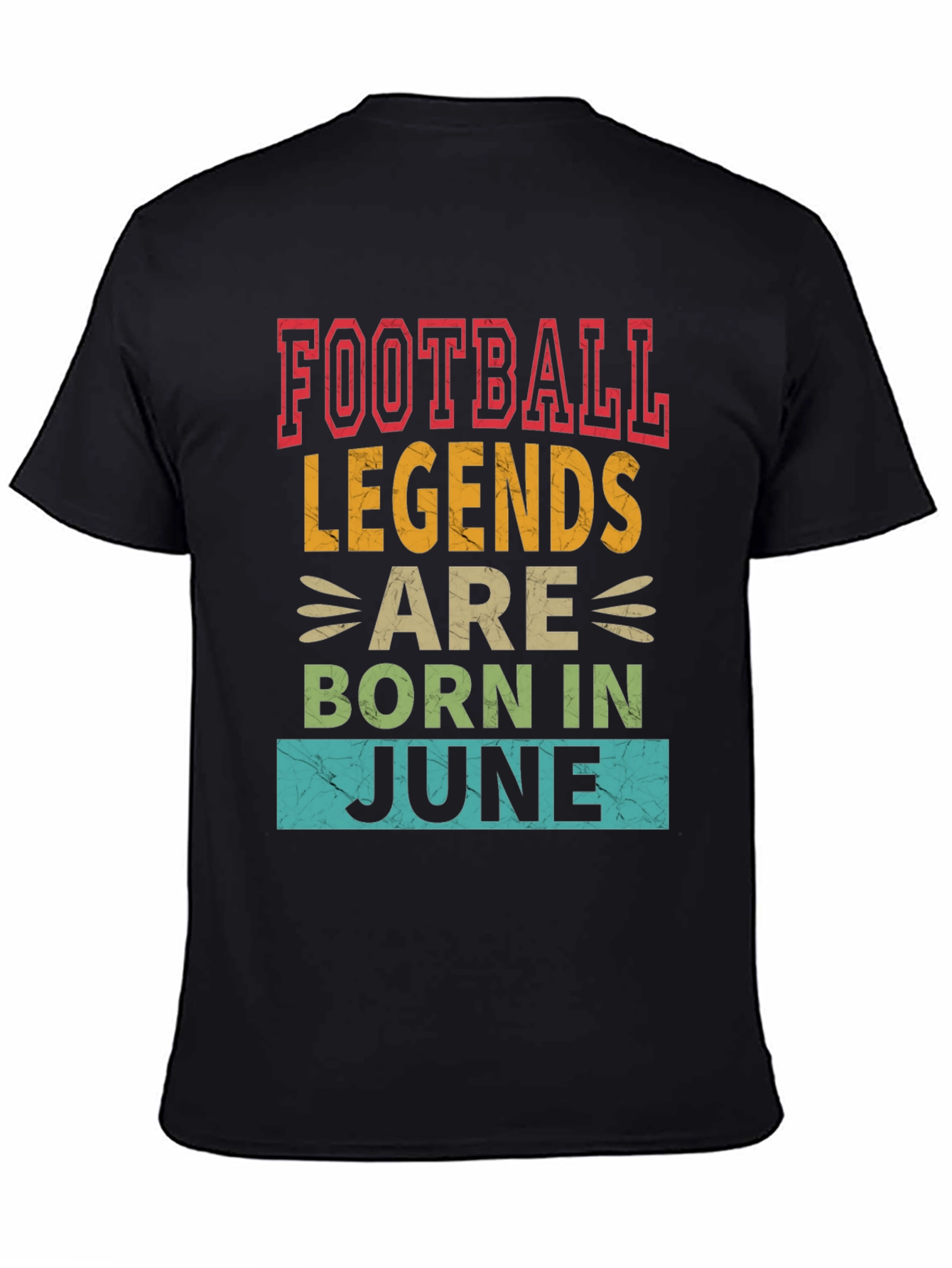 Football Legends Born in June T-Shirt