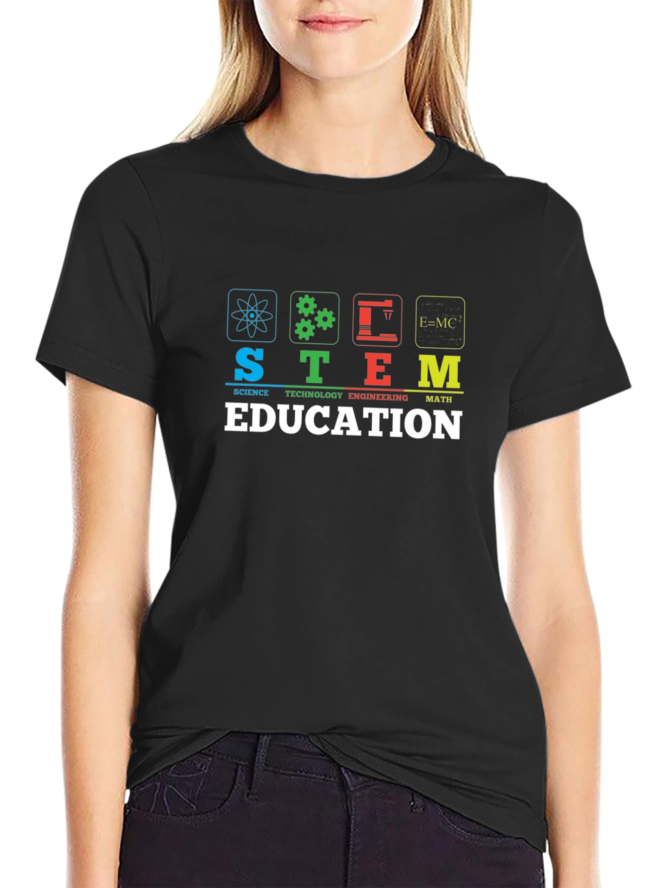 STEM Education T-Shirt - Science Technology Engineering Math