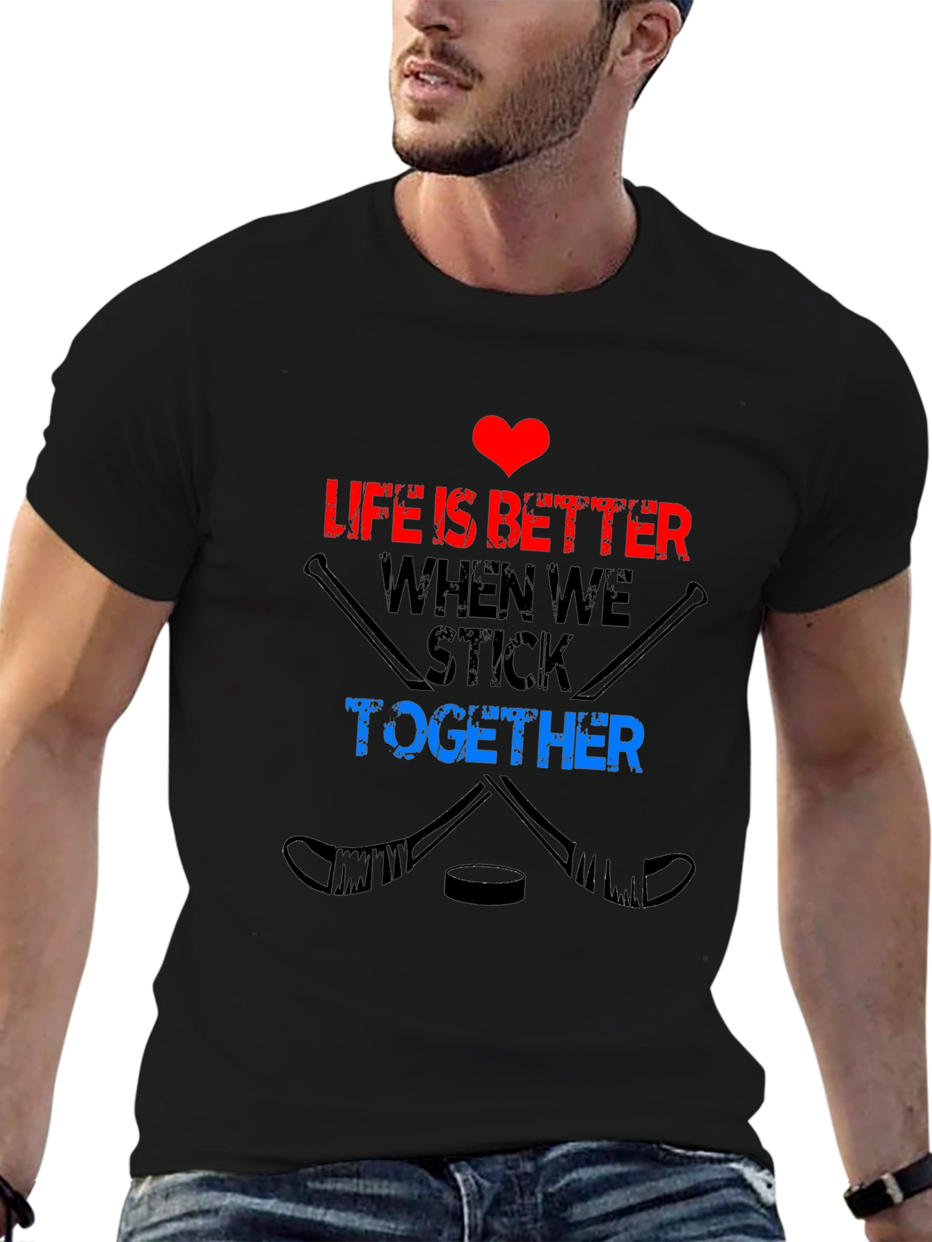 Life Is Better Hockey T-Shirt