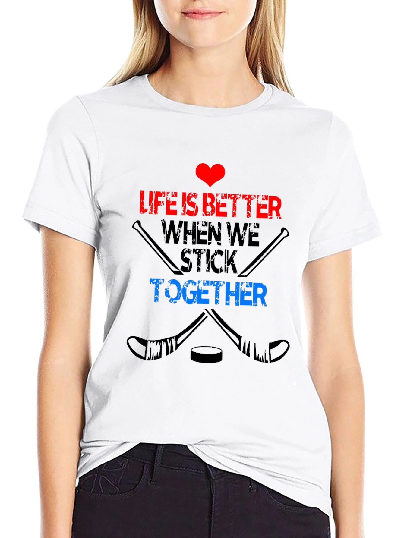Life Is Better Hockey T-Shirt