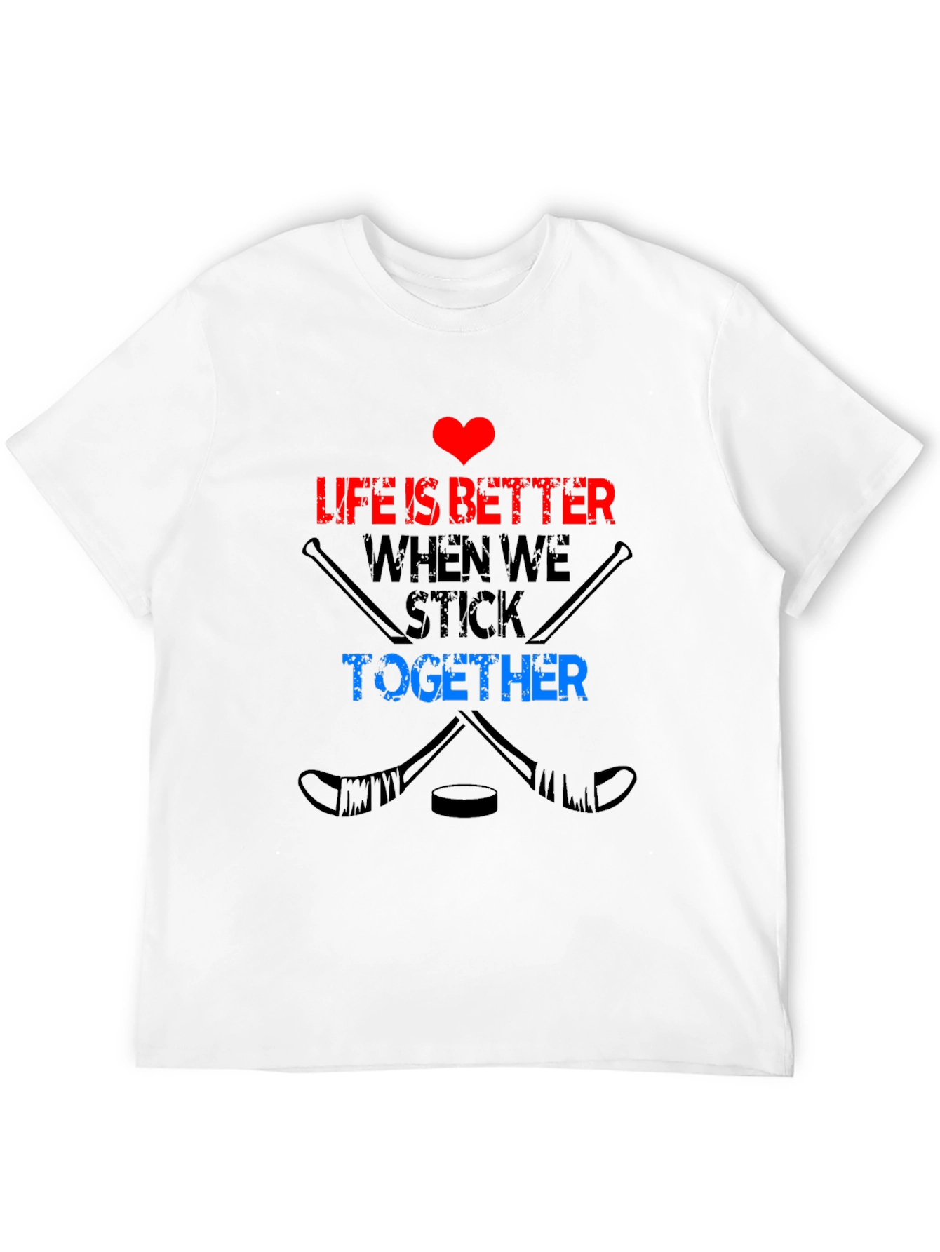 Life Is Better Hockey T-Shirt