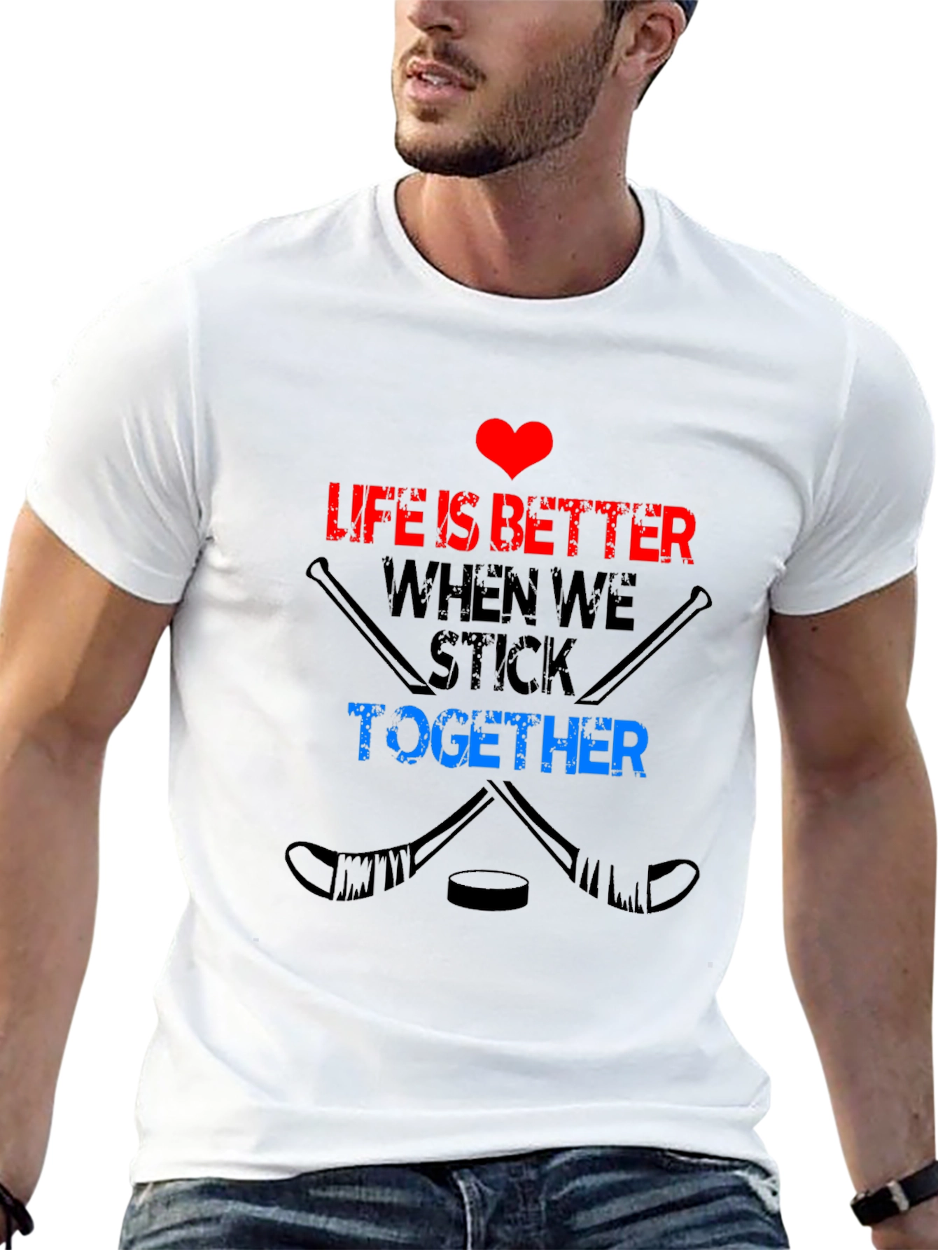 Life Is Better Hockey T-Shirt