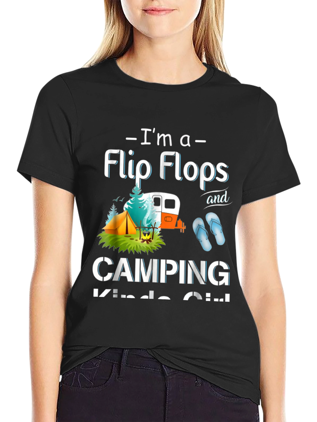 Flip Flops and Camping T-Shirt