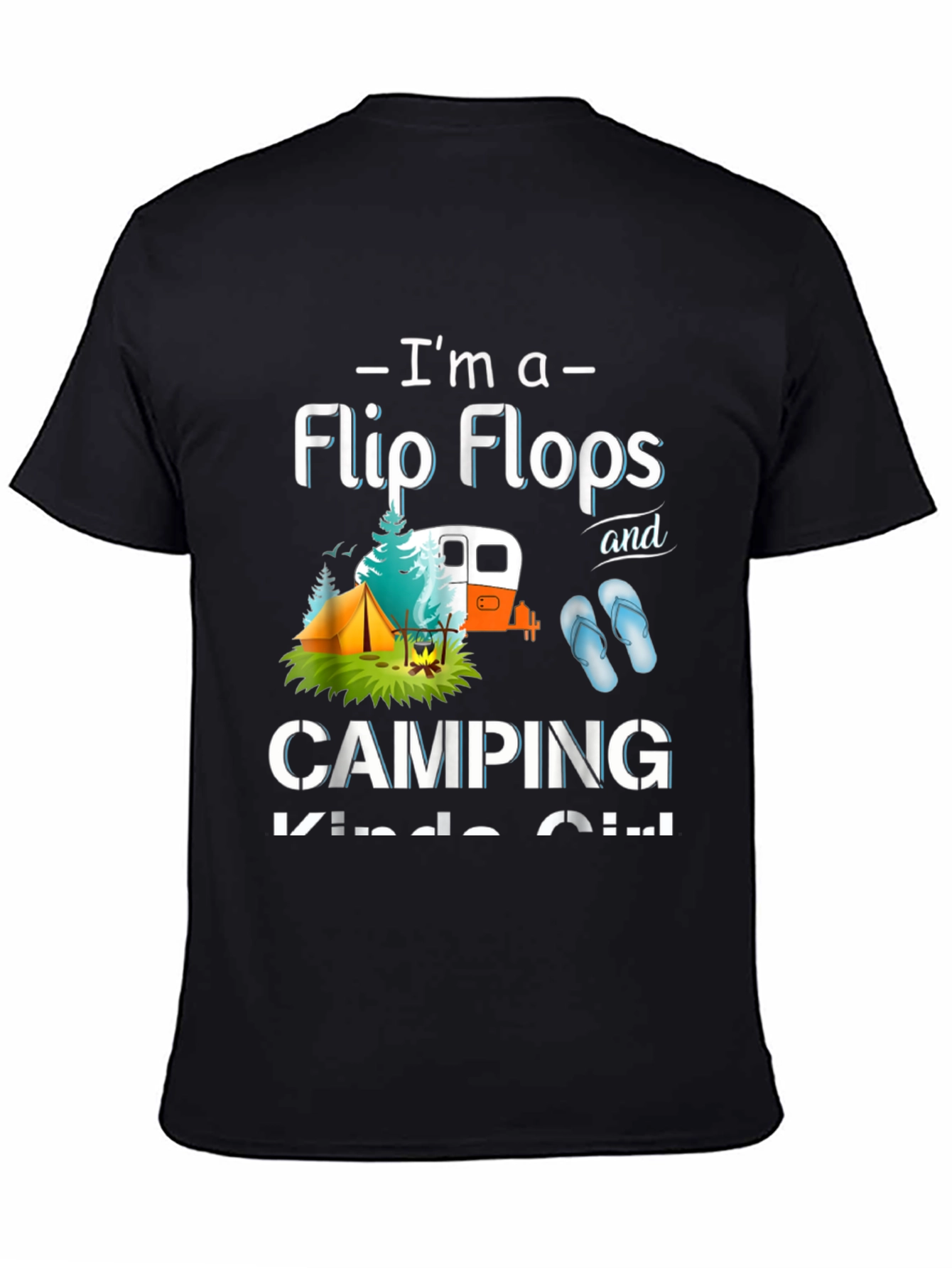 Flip Flops and Camping T-Shirt