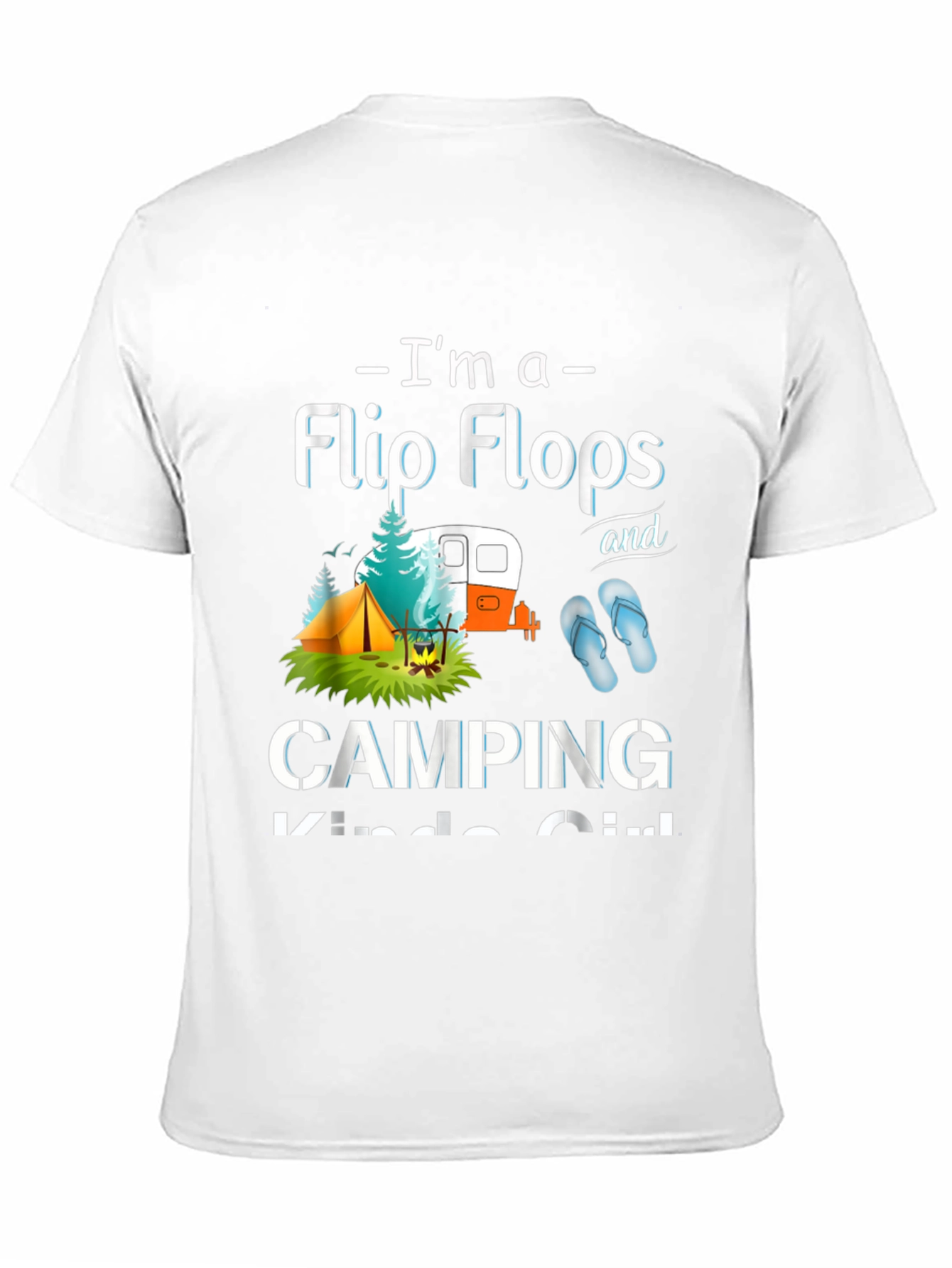 Flip Flops and Camping T-Shirt