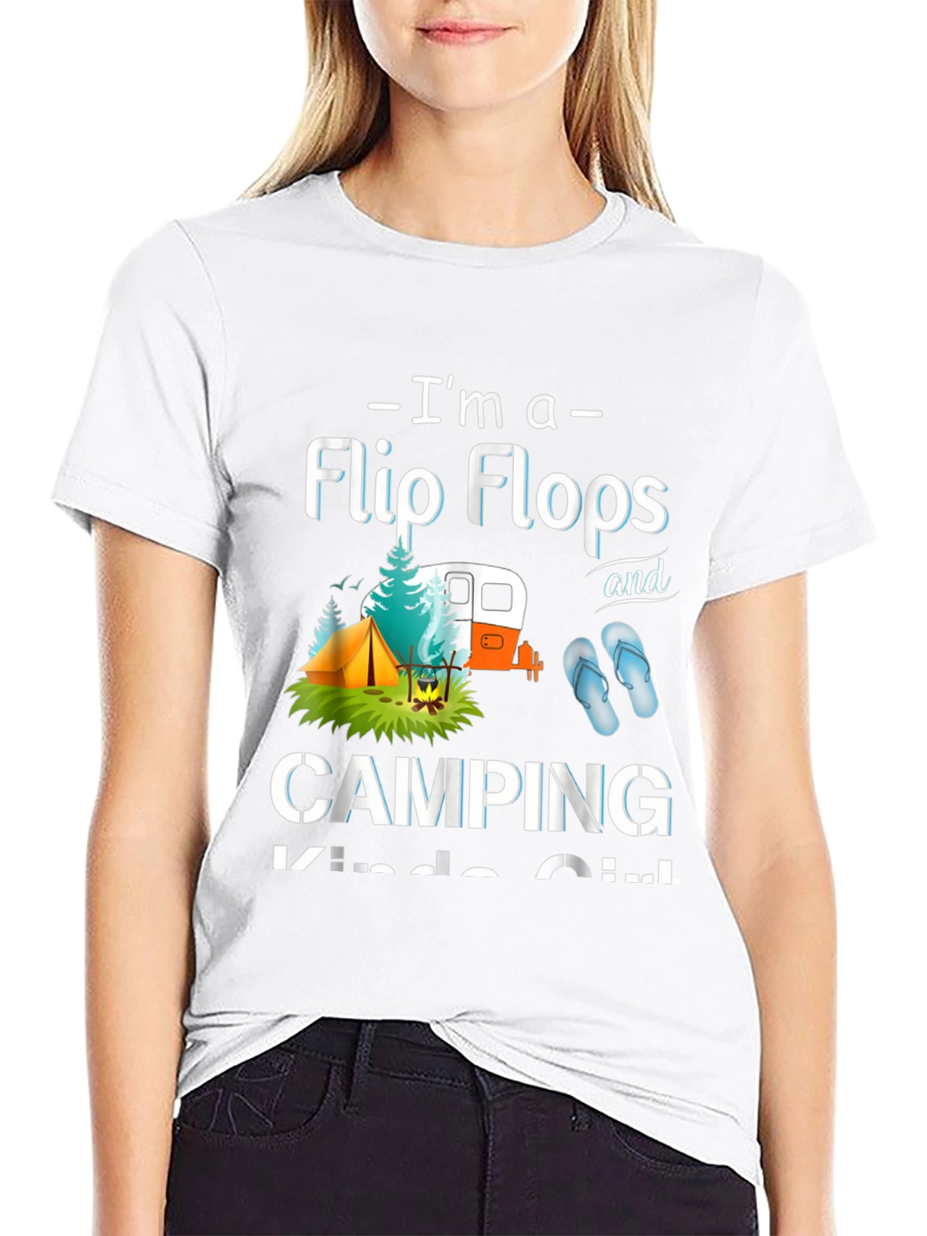 Flip Flops and Camping T-Shirt