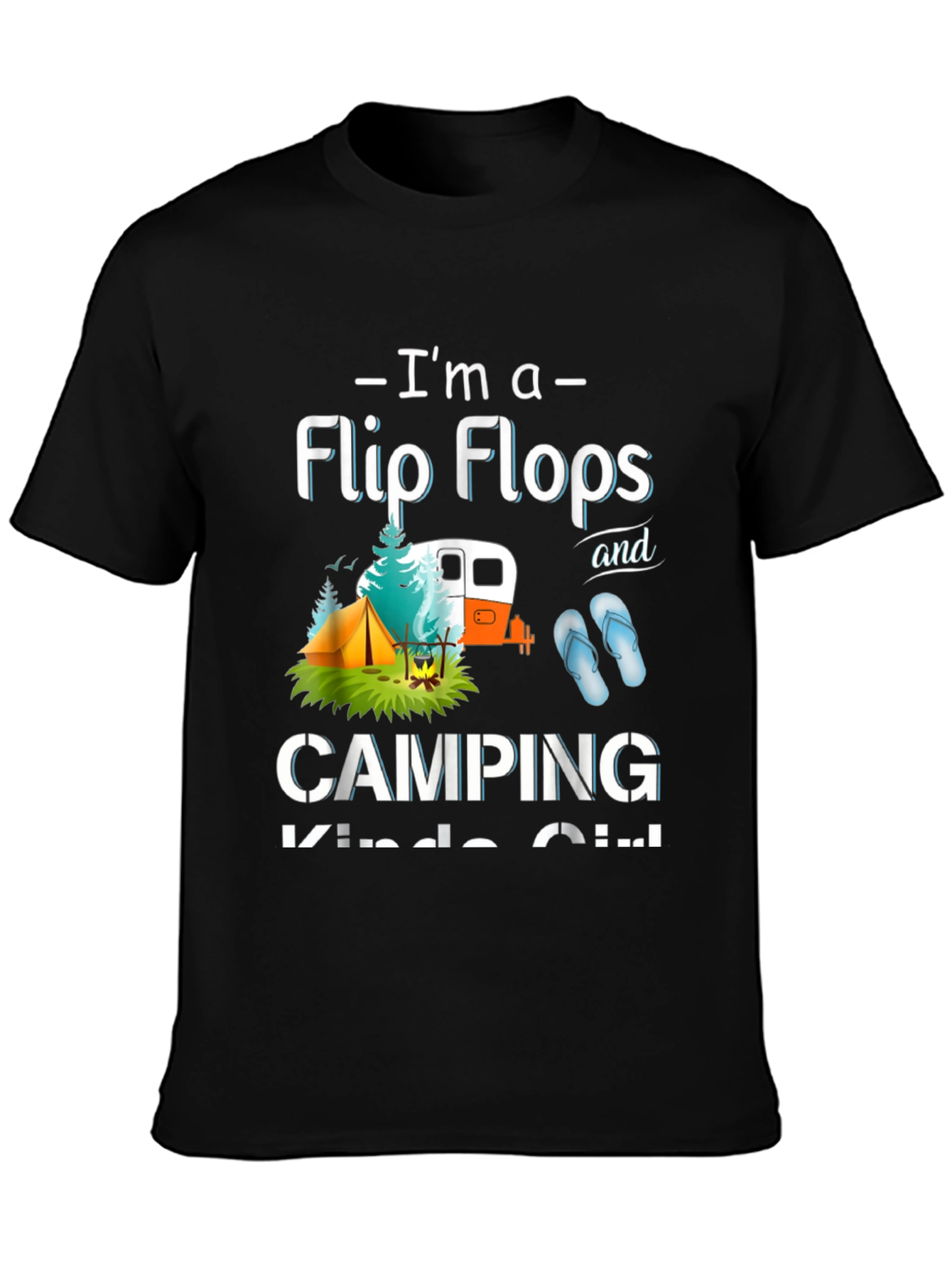 Flip Flops and Camping T-Shirt