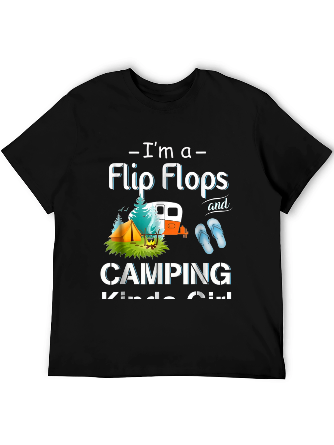 Flip Flops and Camping T-Shirt