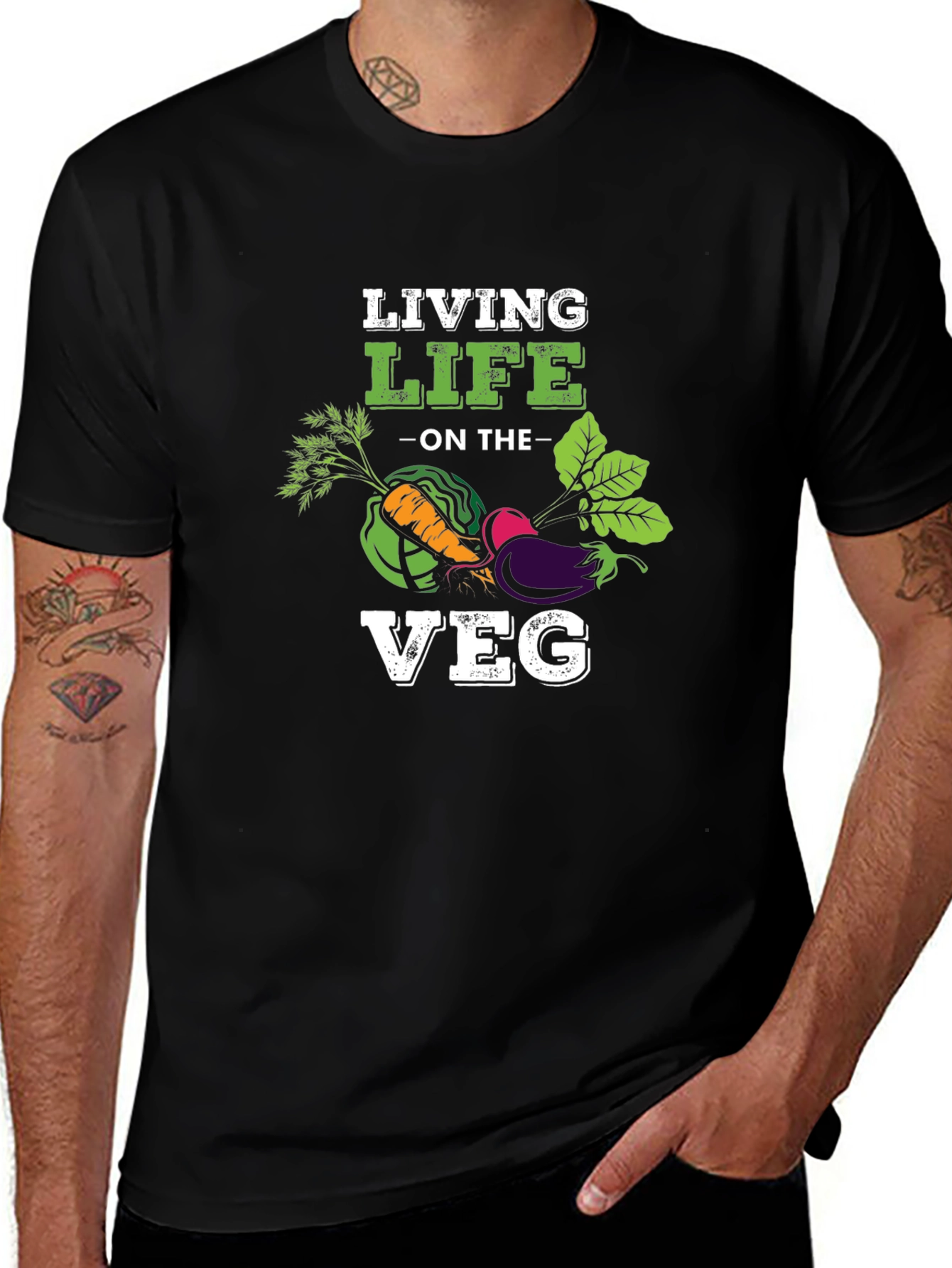 Living Life on the Veg T-Shirt