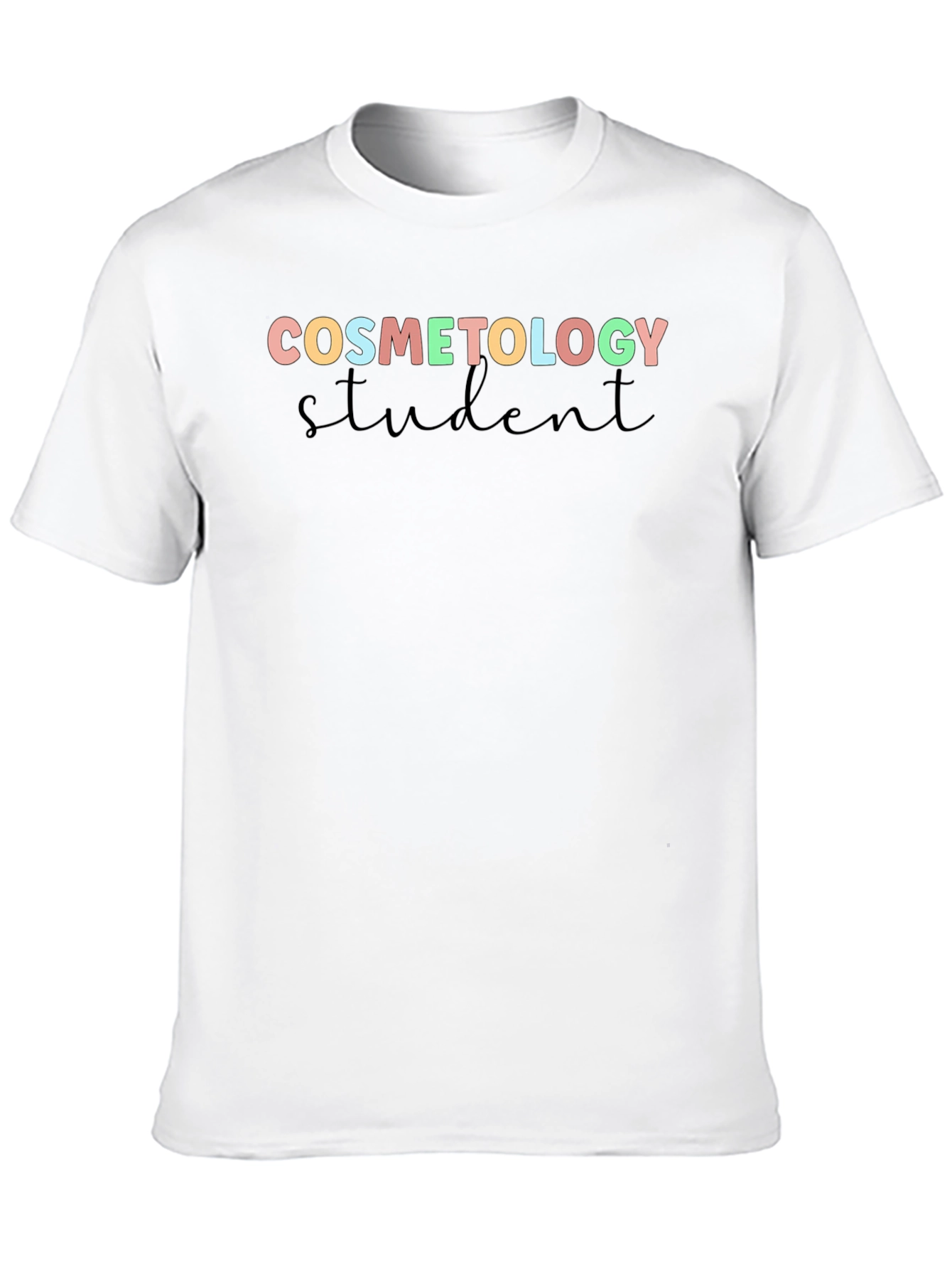 Cosmetology Student T-Shirt - Stylish Black Tee