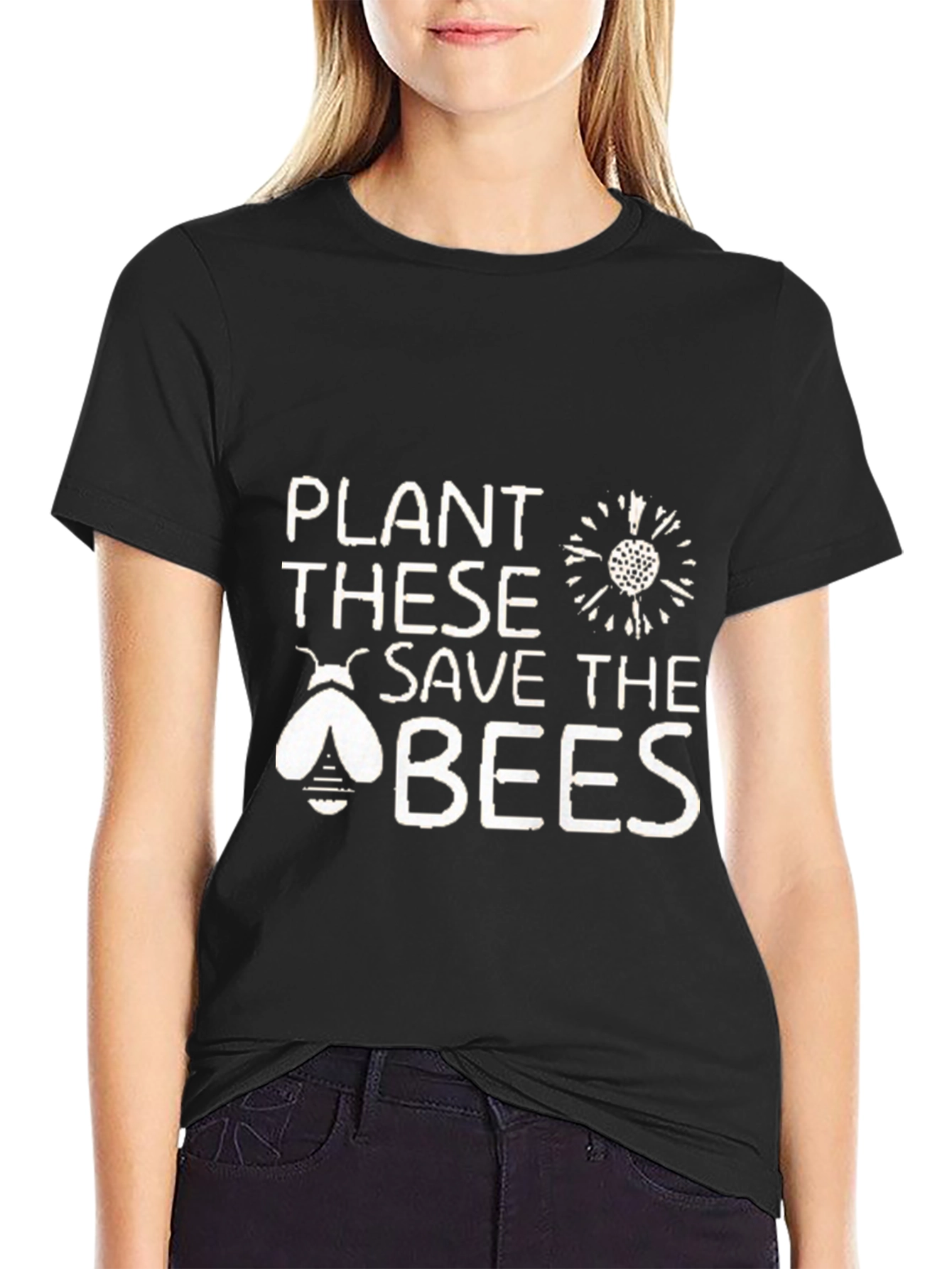 Plant These Save the Bees Graphic T-Shirt