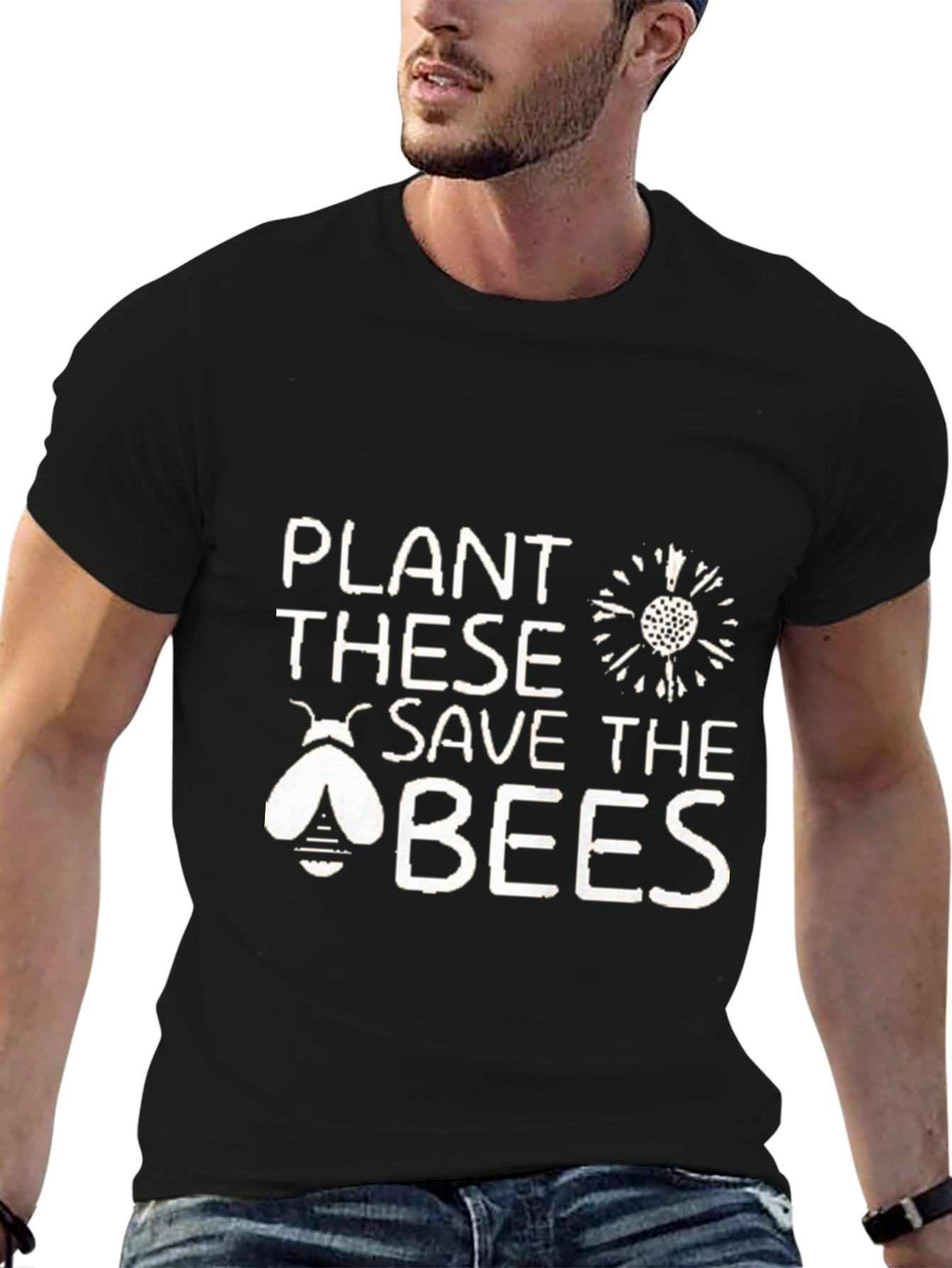 Plant These Save the Bees Graphic T-Shirt