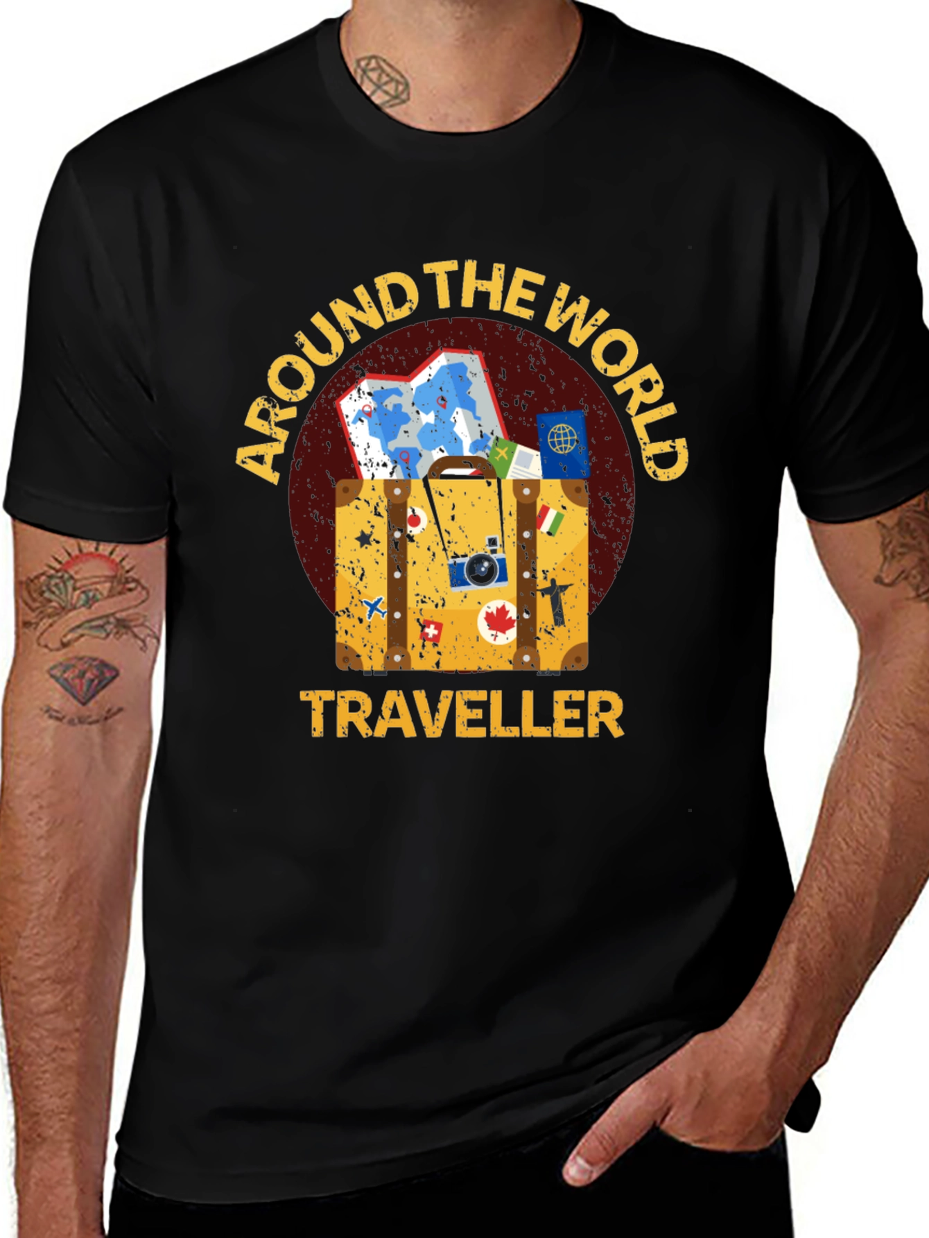 Around The World Traveller T-Shirt