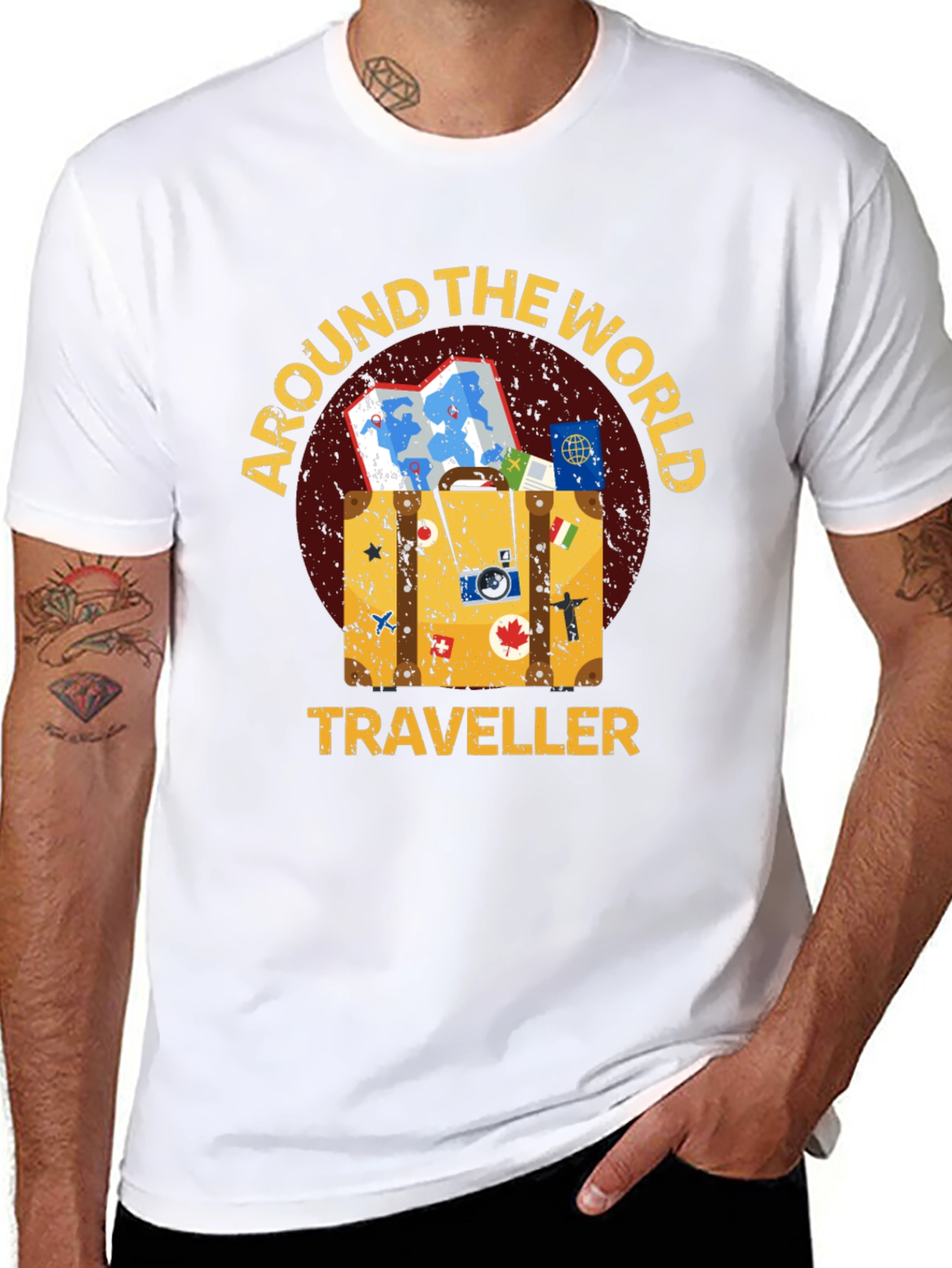 Around The World Traveller T-Shirt