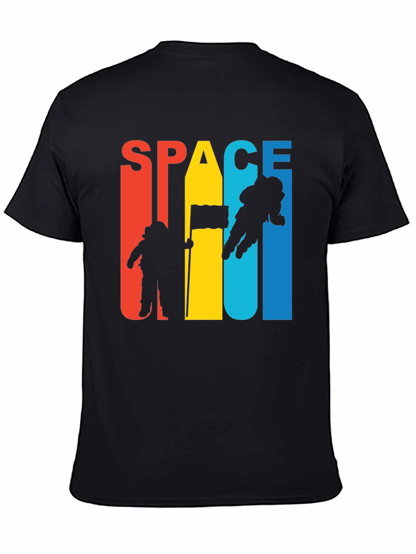 Space T-Shirt Retro Astronaut Design