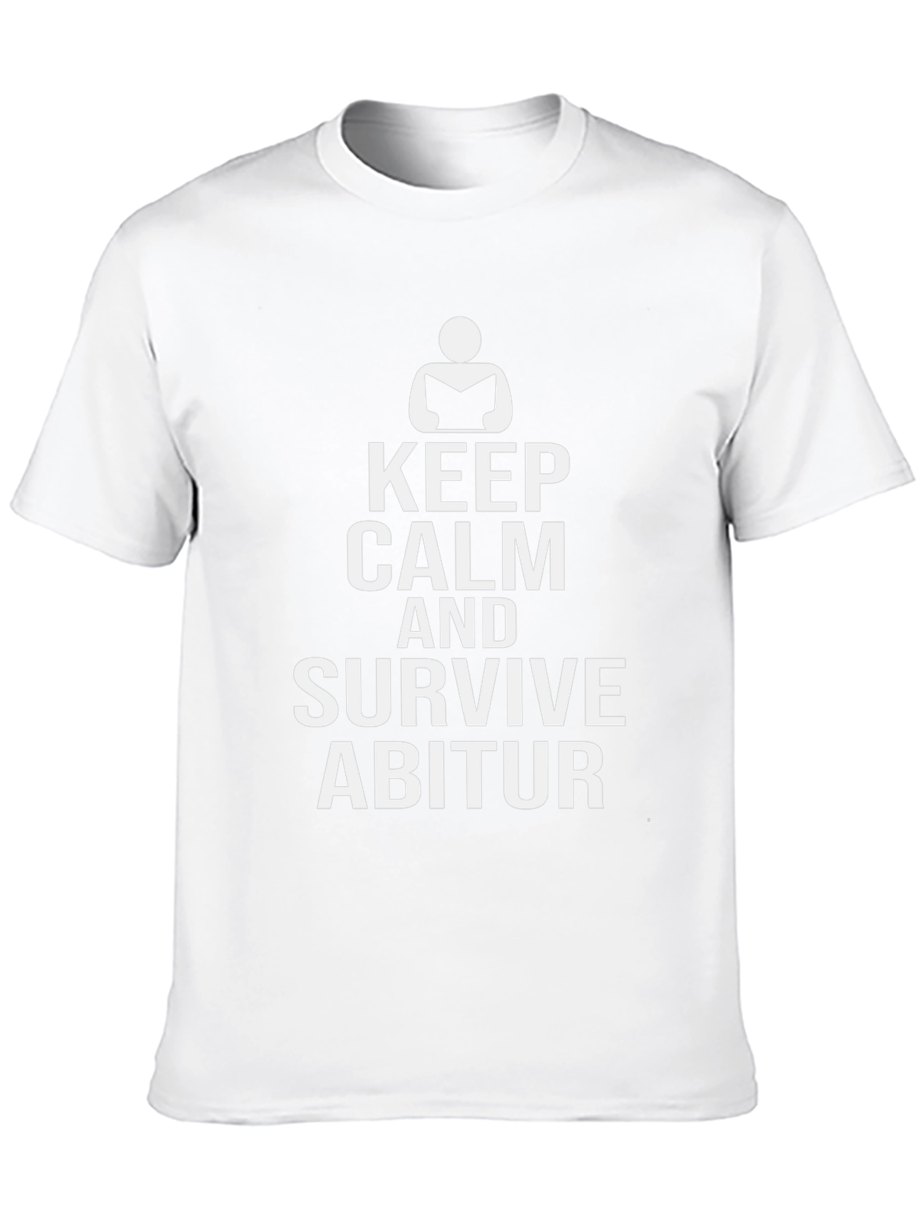 Keep Calm and Survive Abitur Graphic T-Shirt