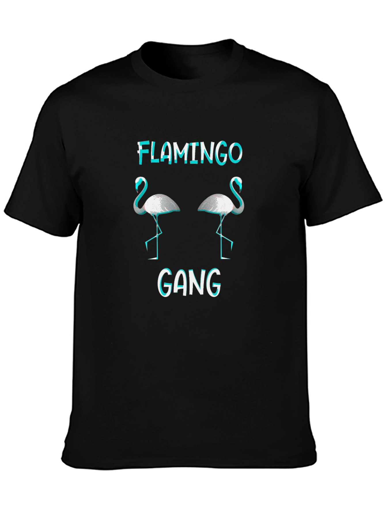 Flamingo Gang Graphic T-Shirt