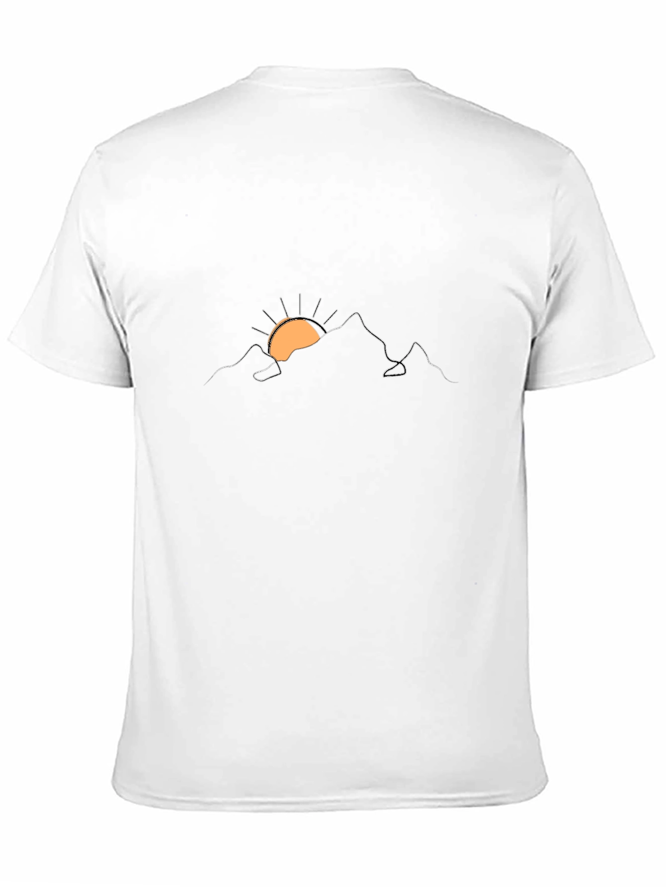 Mountain Sunrise Graphic T-Shirt - Soft Cotton Blend