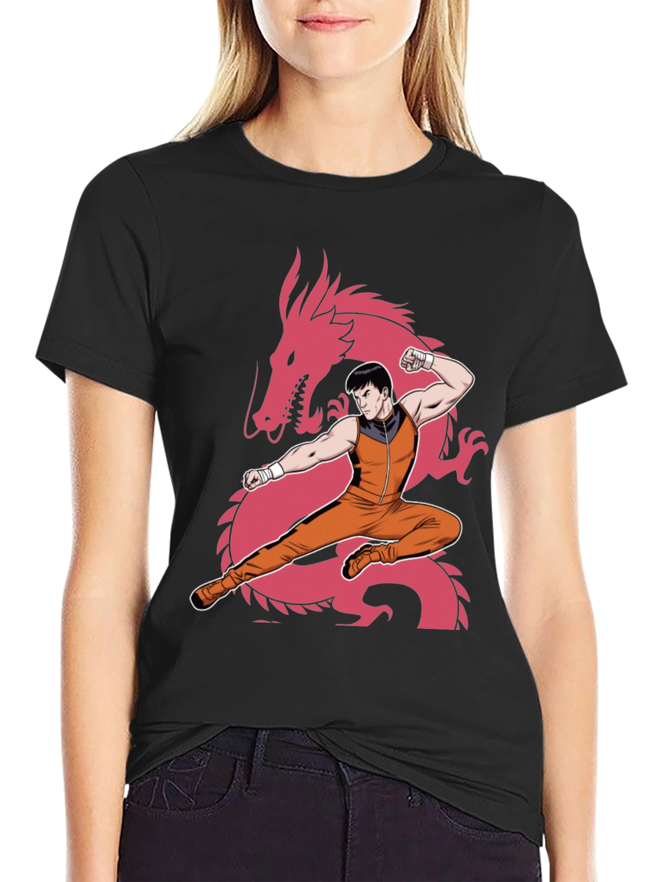 Dragon Fighter Graphic Tee