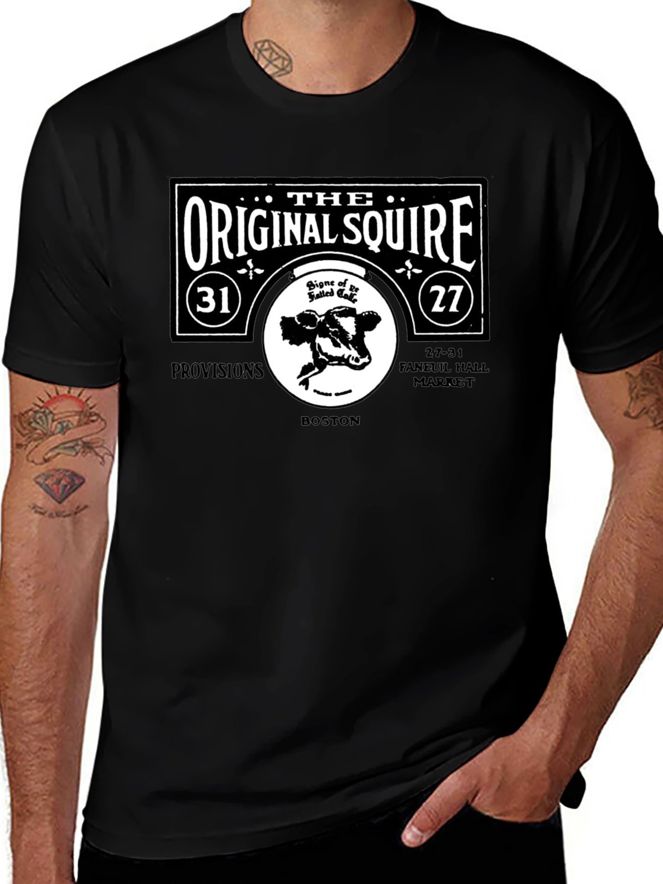 The Original Squire T-Shirt Boston Landmark