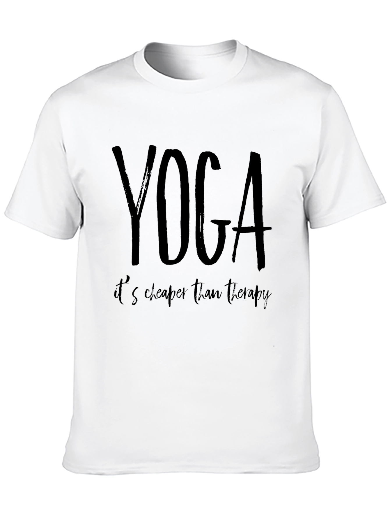 Yoga Cheaper Than Therapy Graphic Tee