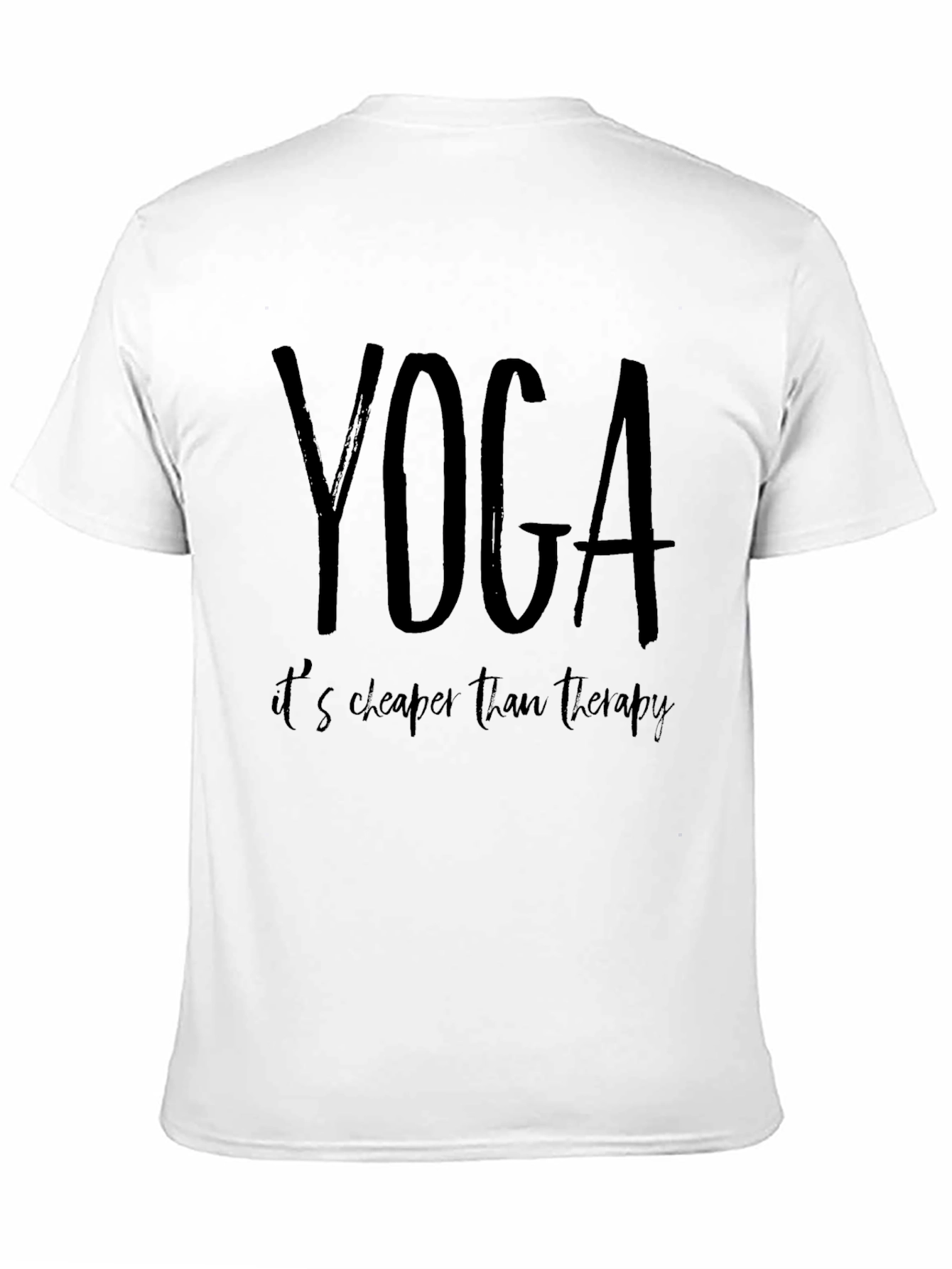 Yoga Cheaper Than Therapy Graphic Tee