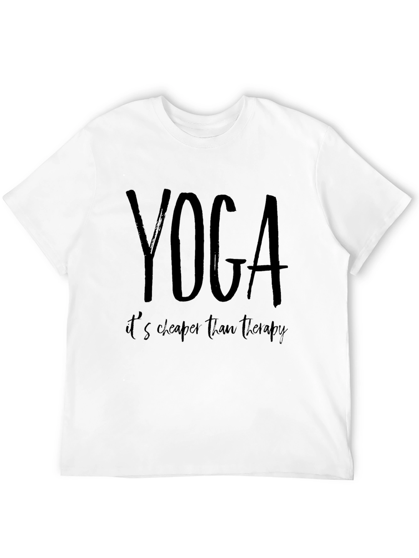 Yoga Cheaper Than Therapy Graphic Tee